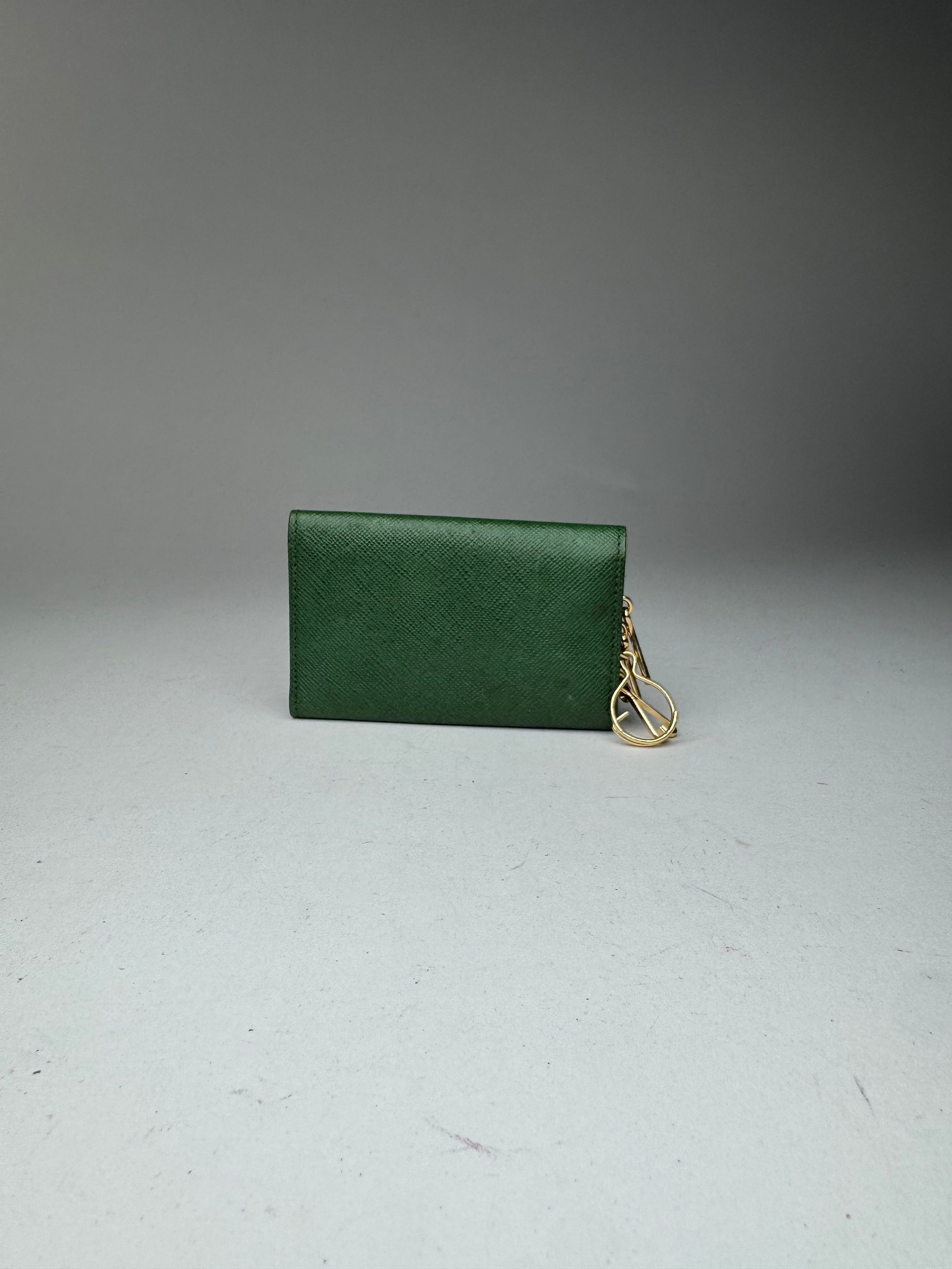 Givenchy Vintage Leather key holder green Size ONE SIZE - 8 Thumbnail