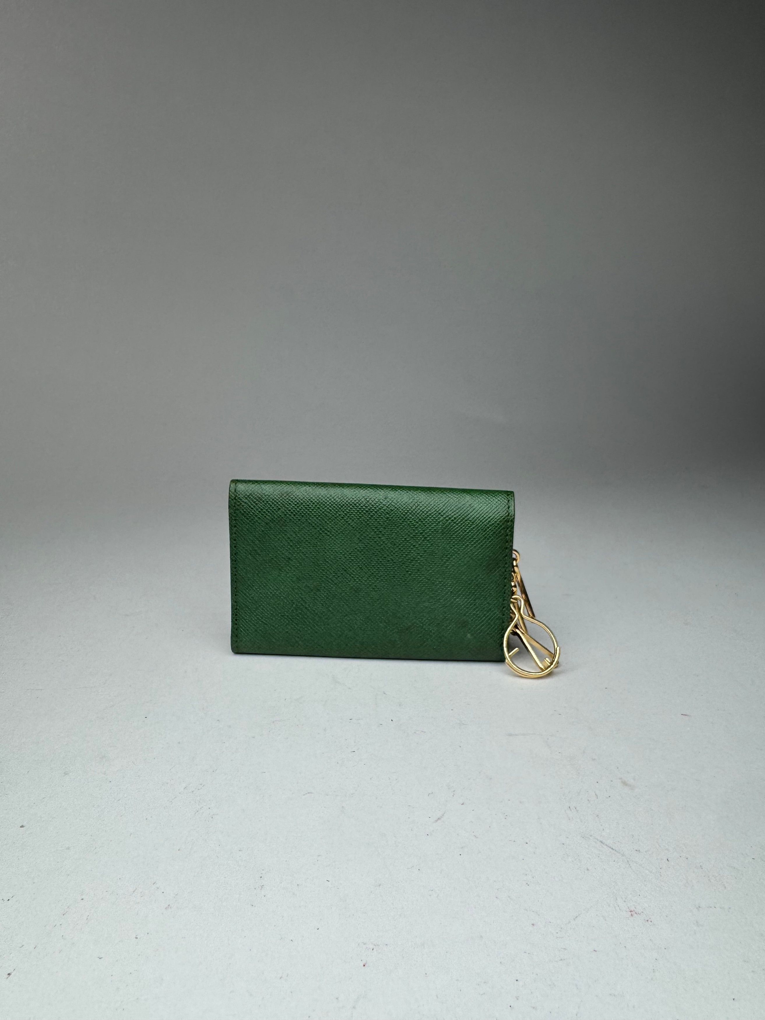 Givenchy Vintage Leather key holder green Size ONE SIZE - 13 Thumbnail