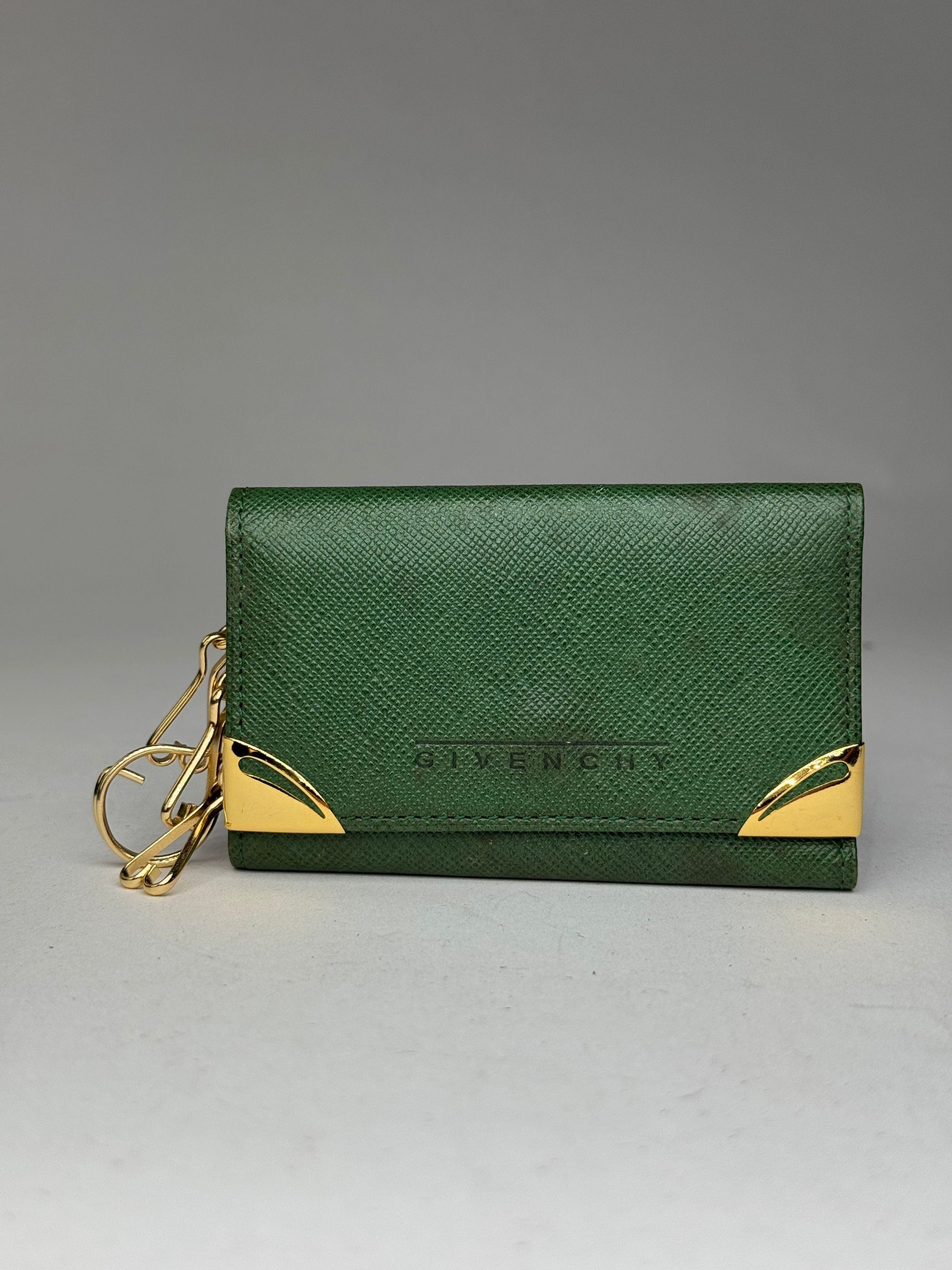 Givenchy Vintage Leather key holder green Size ONE SIZE - 7 Thumbnail