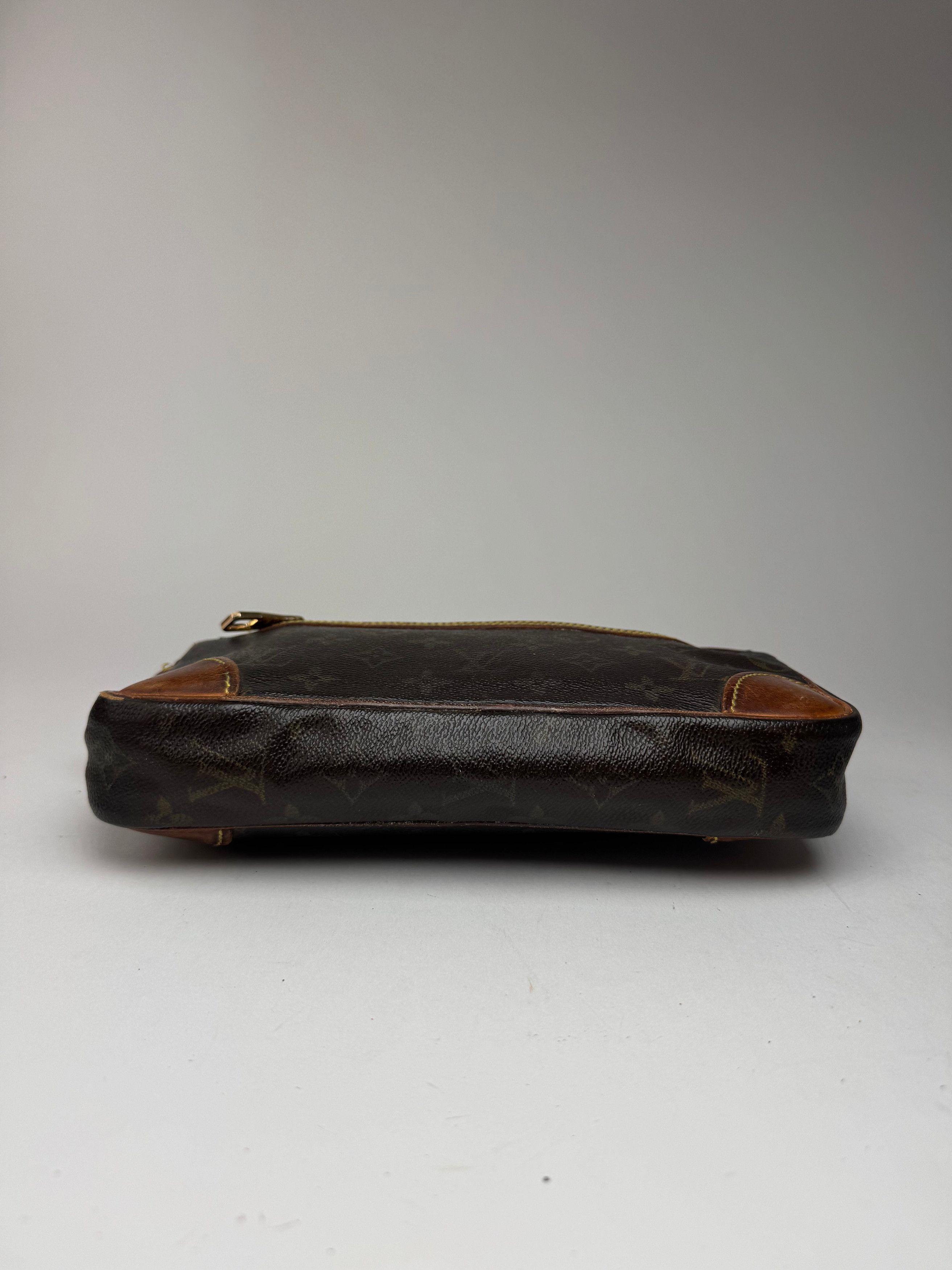 Louis Vuitton Vintage Monogram Leather Clutch brown Size ONE SIZE - 12 Thumbnail
