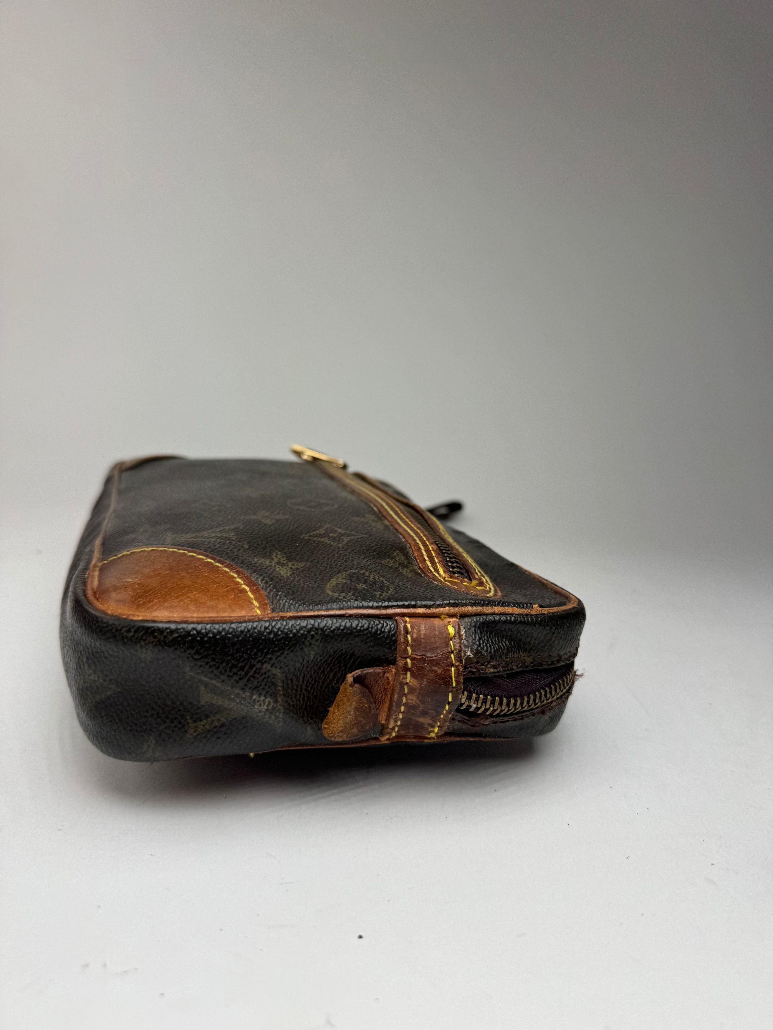 Louis Vuitton Vintage Monogram Leather Clutch brown Size ONE SIZE - 11 Thumbnail