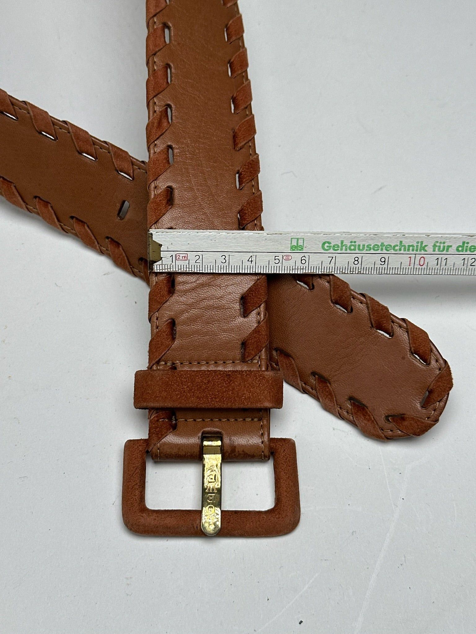 Loewe Vintage Leather Belt Brown Size ONE SIZE - 4 Thumbnail
