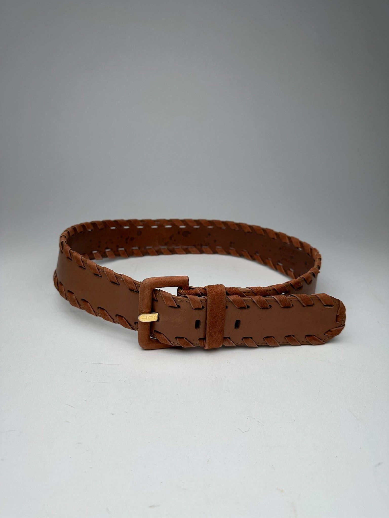 Loewe Vintage Leather Belt Brown Size ONE SIZE - 2 Thumbnail