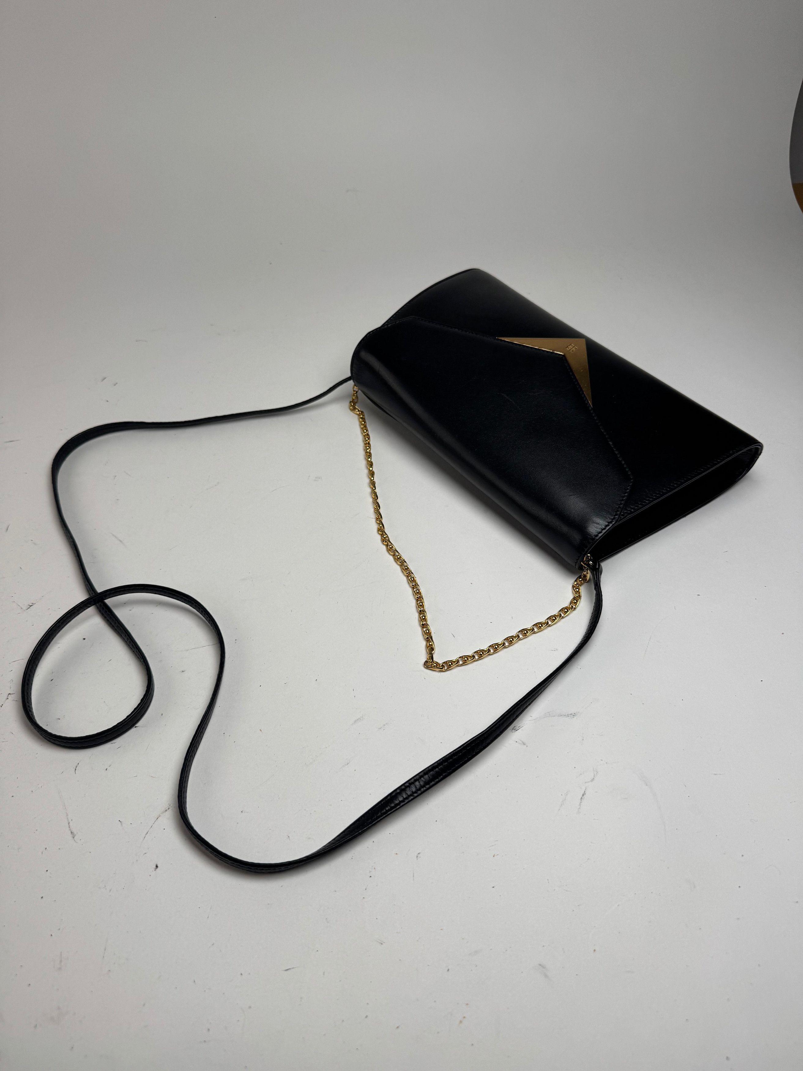 Givenchy Vintage 2 way Leather Bag Black Size ONE SIZE - 8 Thumbnail
