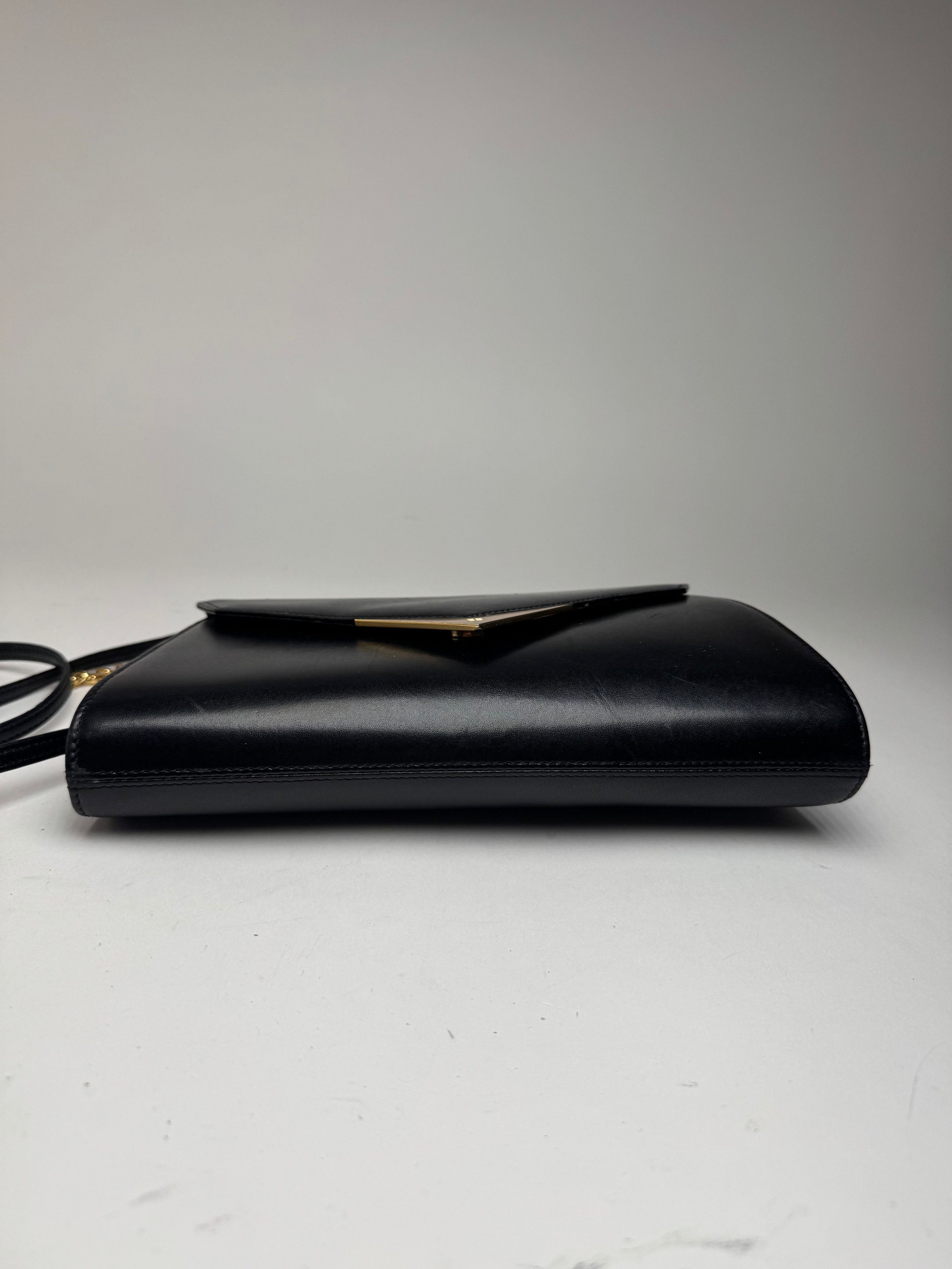 Givenchy Vintage 2 way Leather Bag Black Size ONE SIZE - 10 Thumbnail
