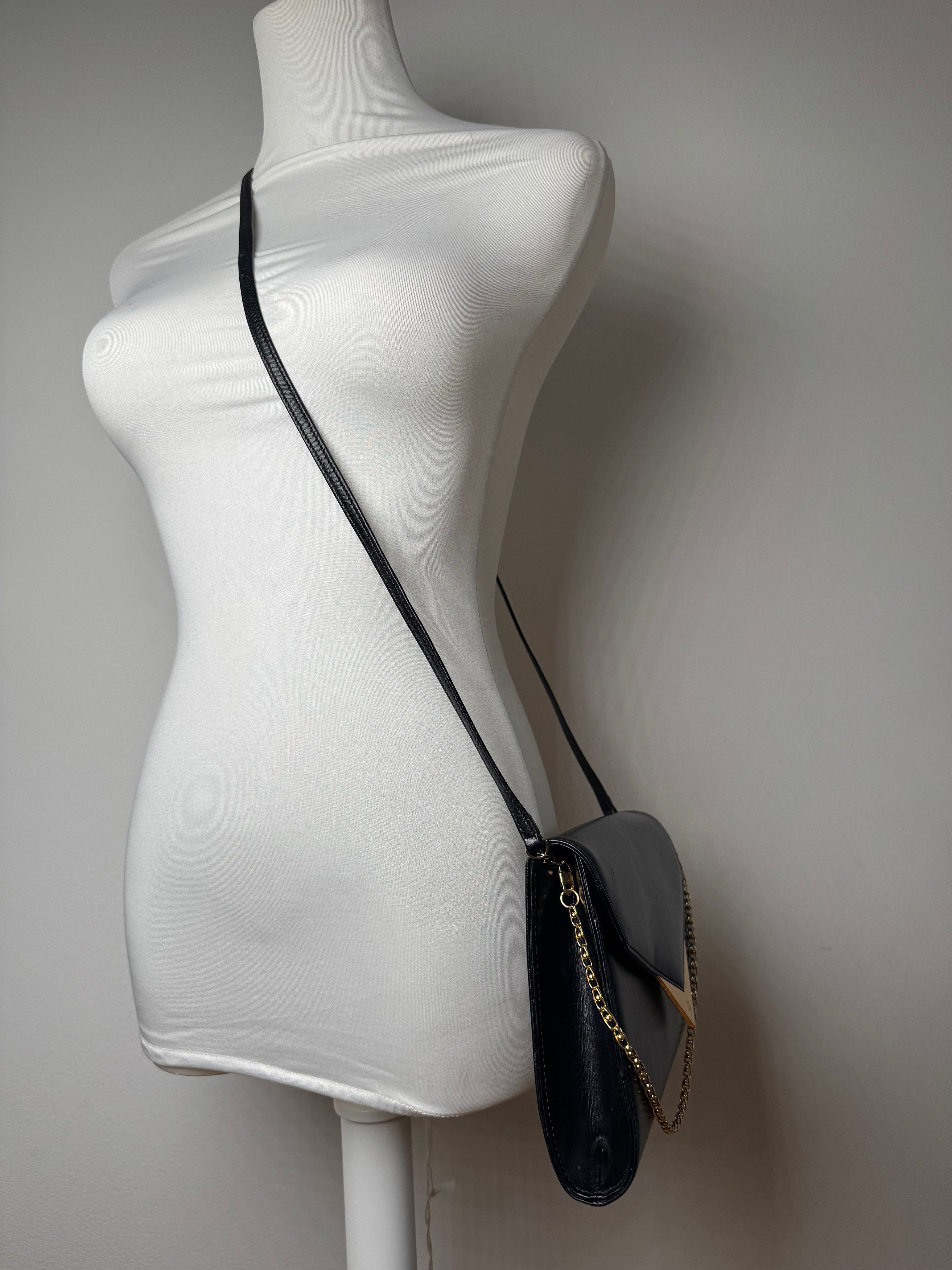 Givenchy Vintage 2 way Leather Bag Black Size ONE SIZE - 14 Thumbnail
