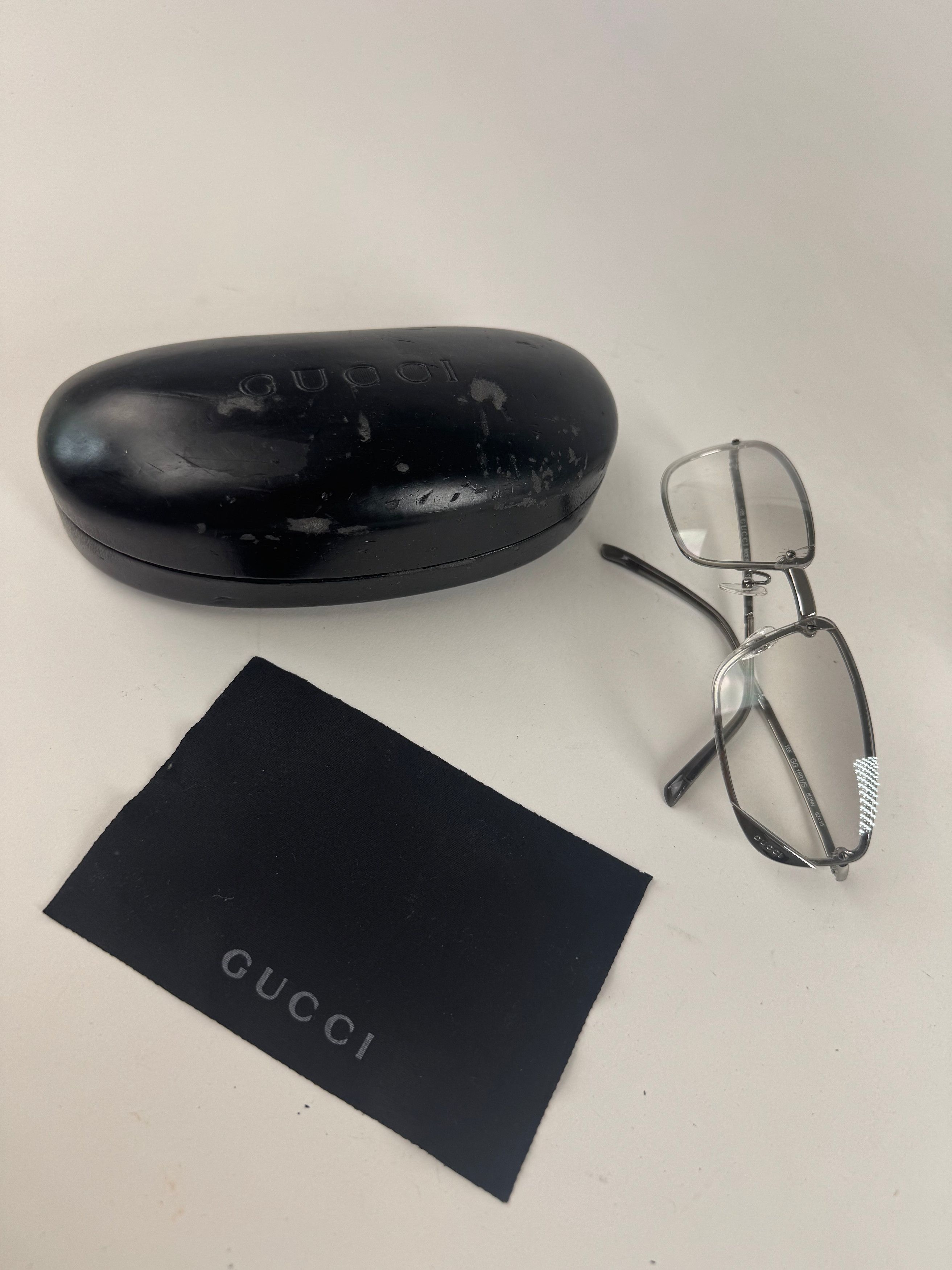 Gucci Vintage Steel sunglasses Size ONE SIZE - 2 Thumbnail