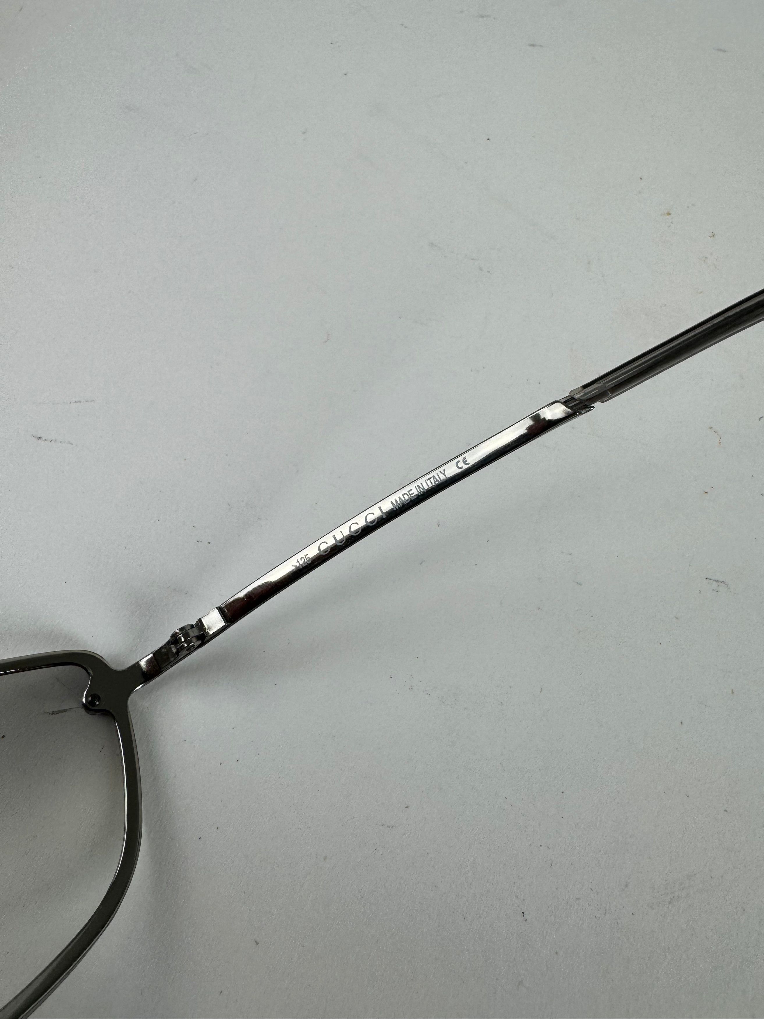 Gucci Vintage Steel sunglasses Size ONE SIZE - 6 Thumbnail