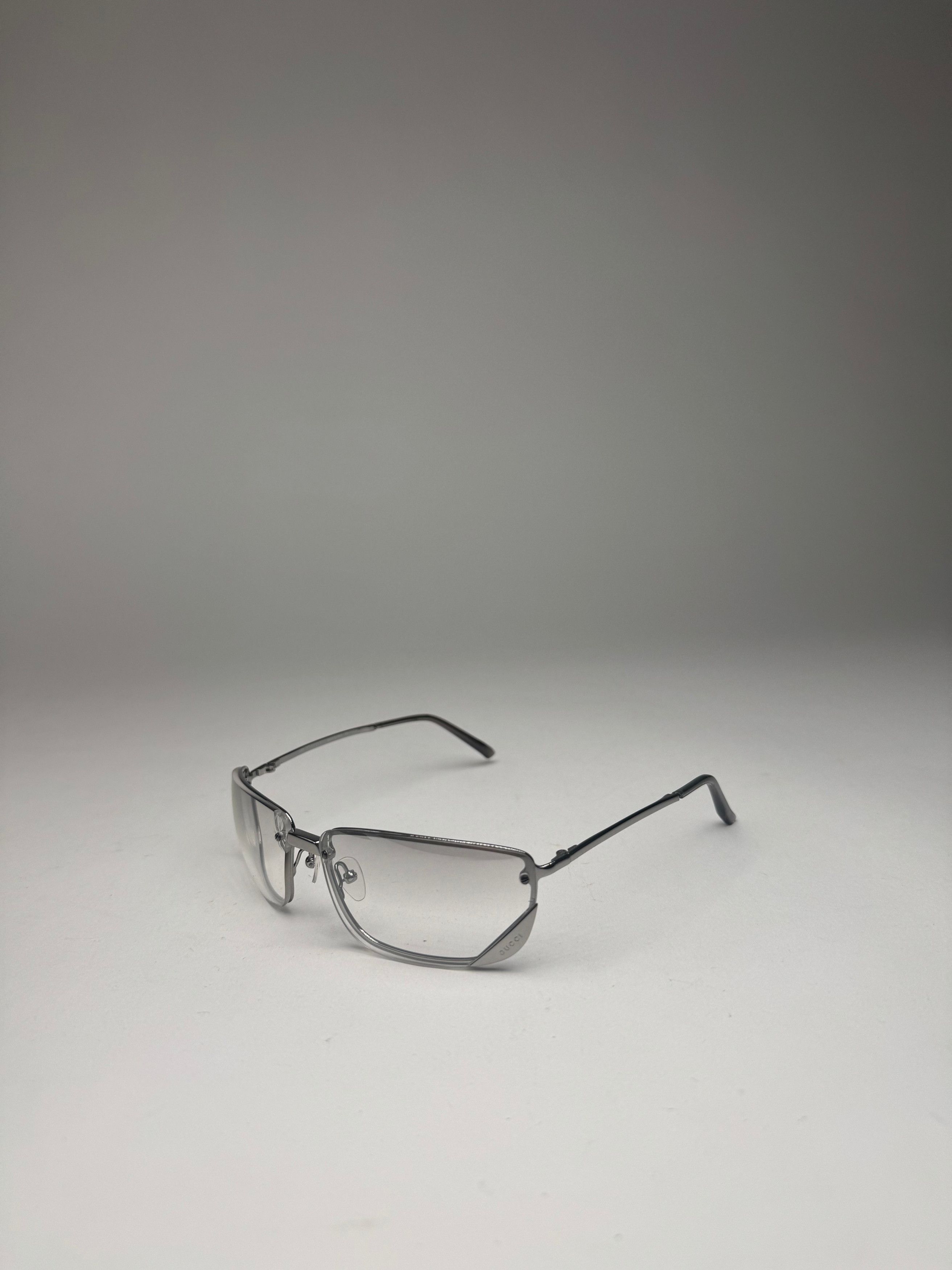 Gucci Vintage Steel sunglasses Size ONE SIZE - 12 Thumbnail