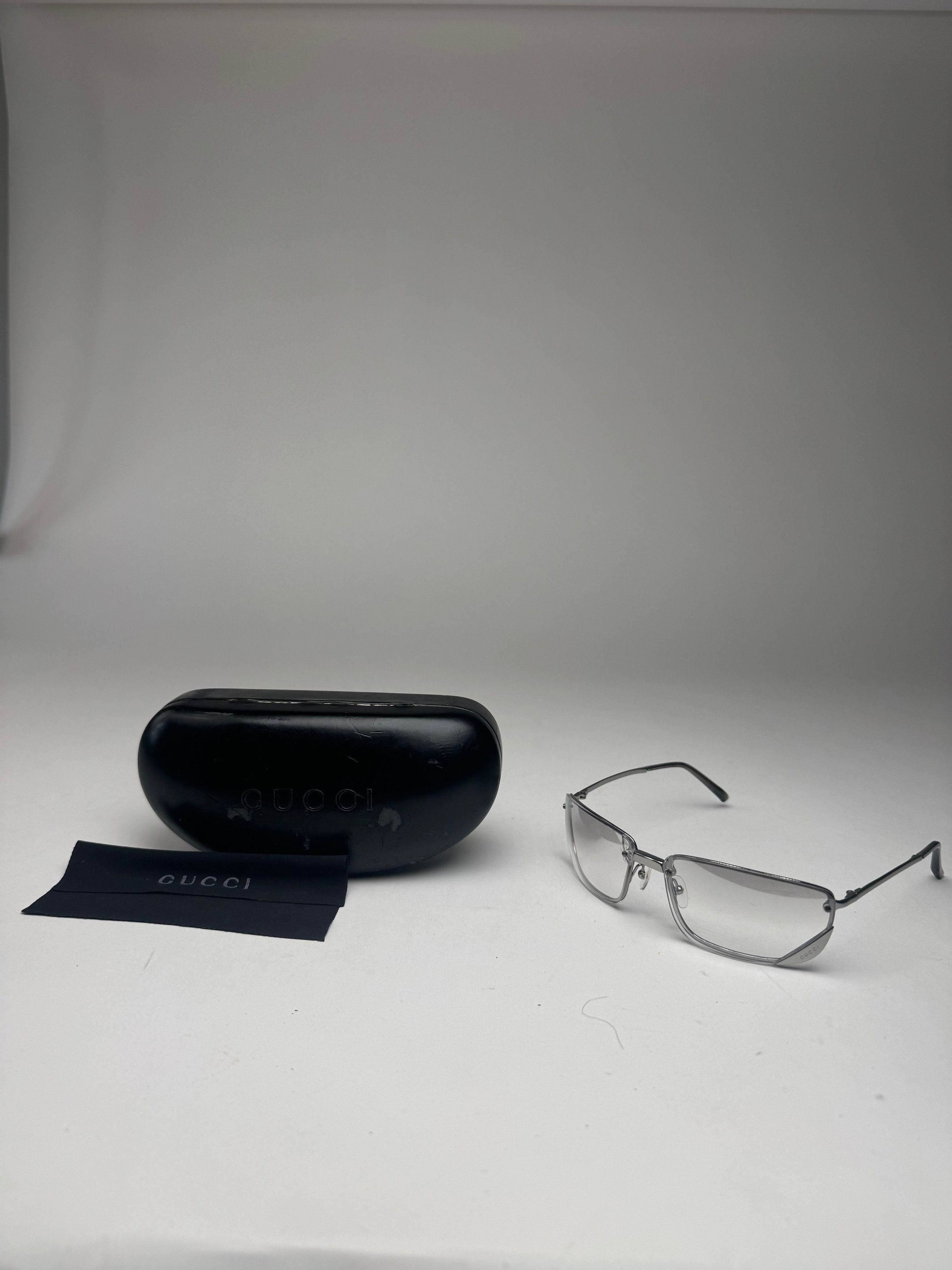Gucci Vintage Steel sunglasses Size ONE SIZE - 7 Thumbnail