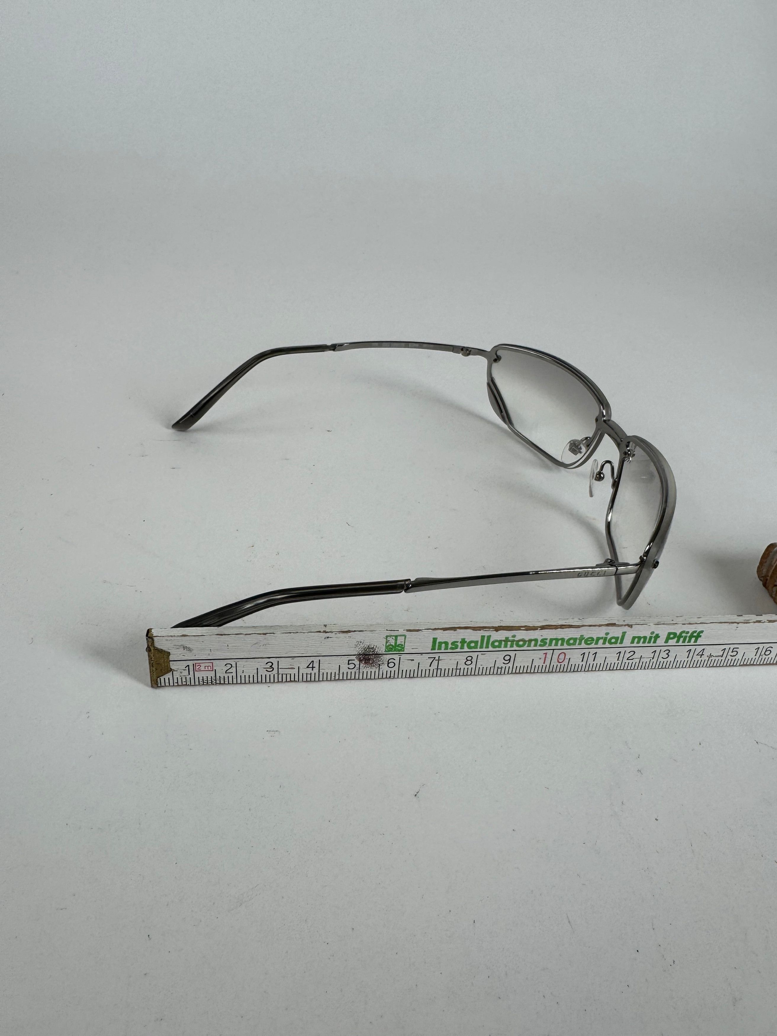Gucci Vintage Steel sunglasses Size ONE SIZE - 10 Thumbnail