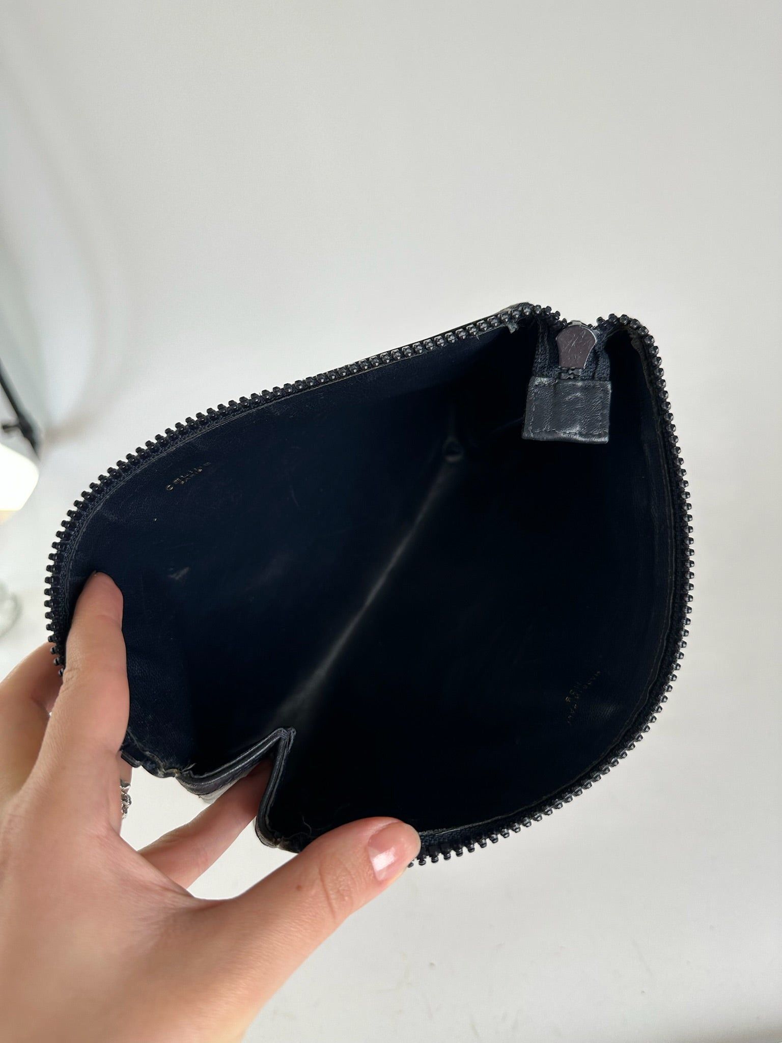 Celine Vintage Paris Macadam Monogram Leather clutch Size ONE SIZE - 9 Thumbnail