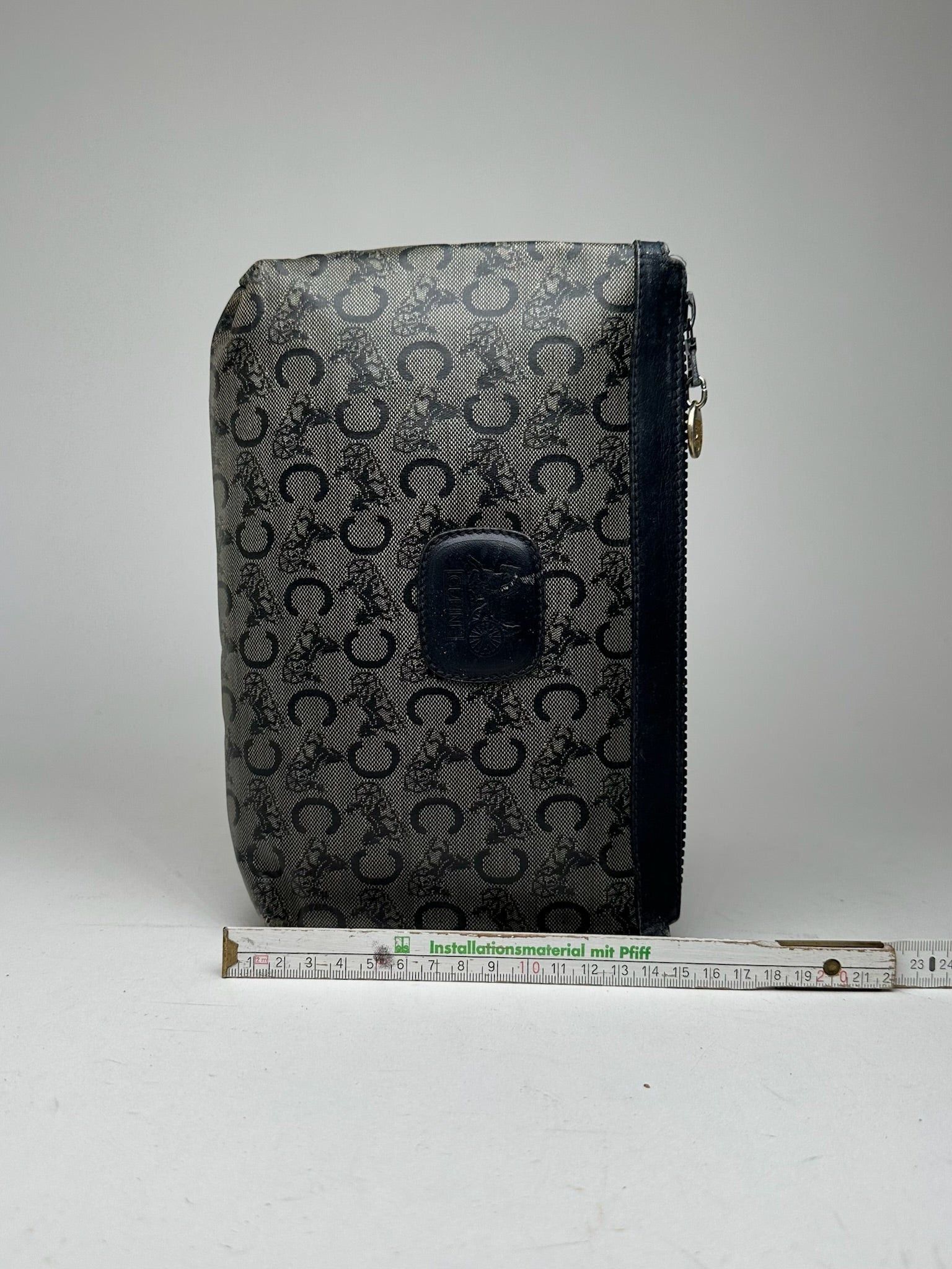 Celine Vintage Paris Macadam Monogram Leather clutch Size ONE SIZE - 6 Thumbnail