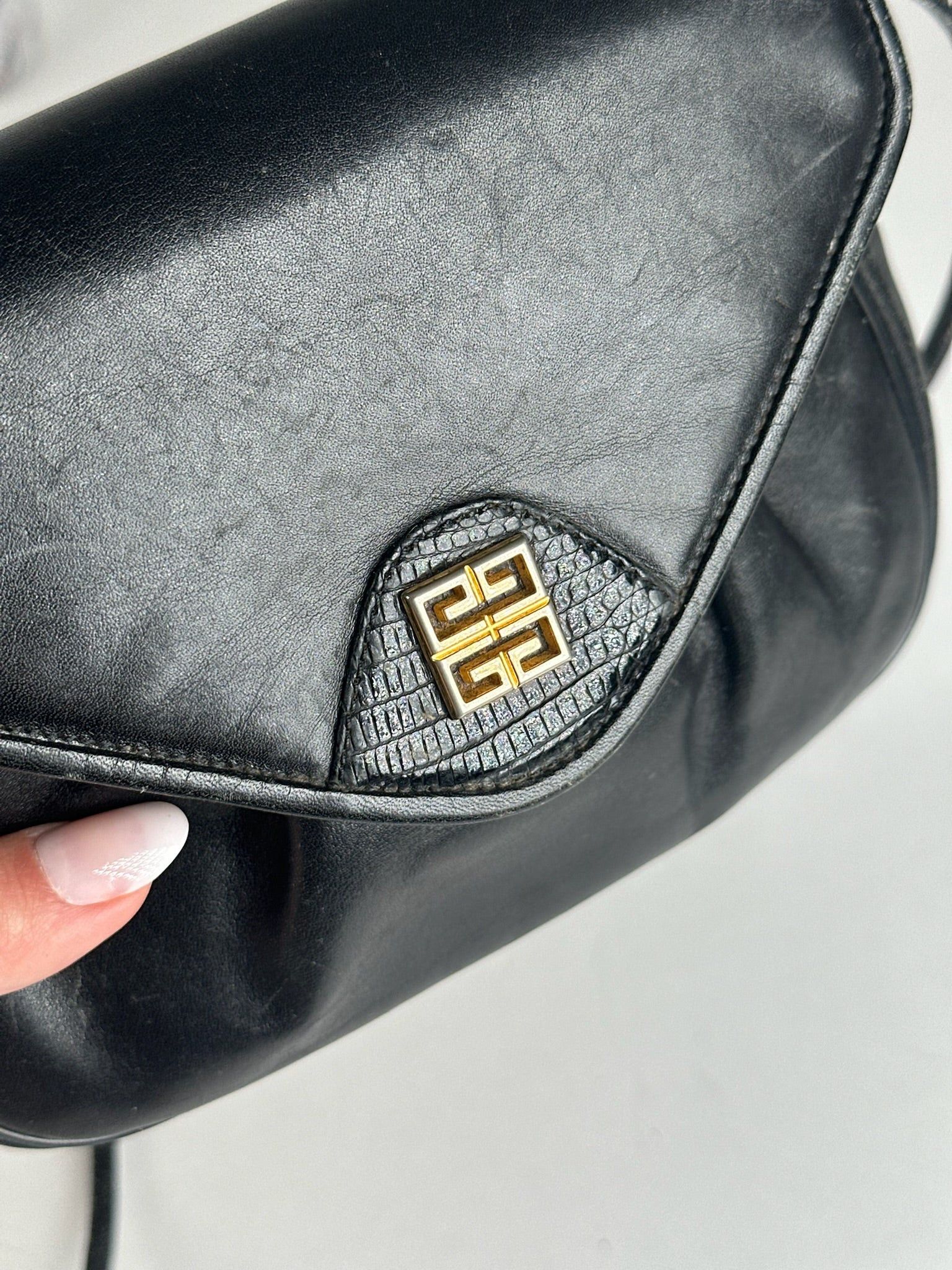 Givenchy Vintage 4G leather bag black Size ONE SIZE - 4 Thumbnail