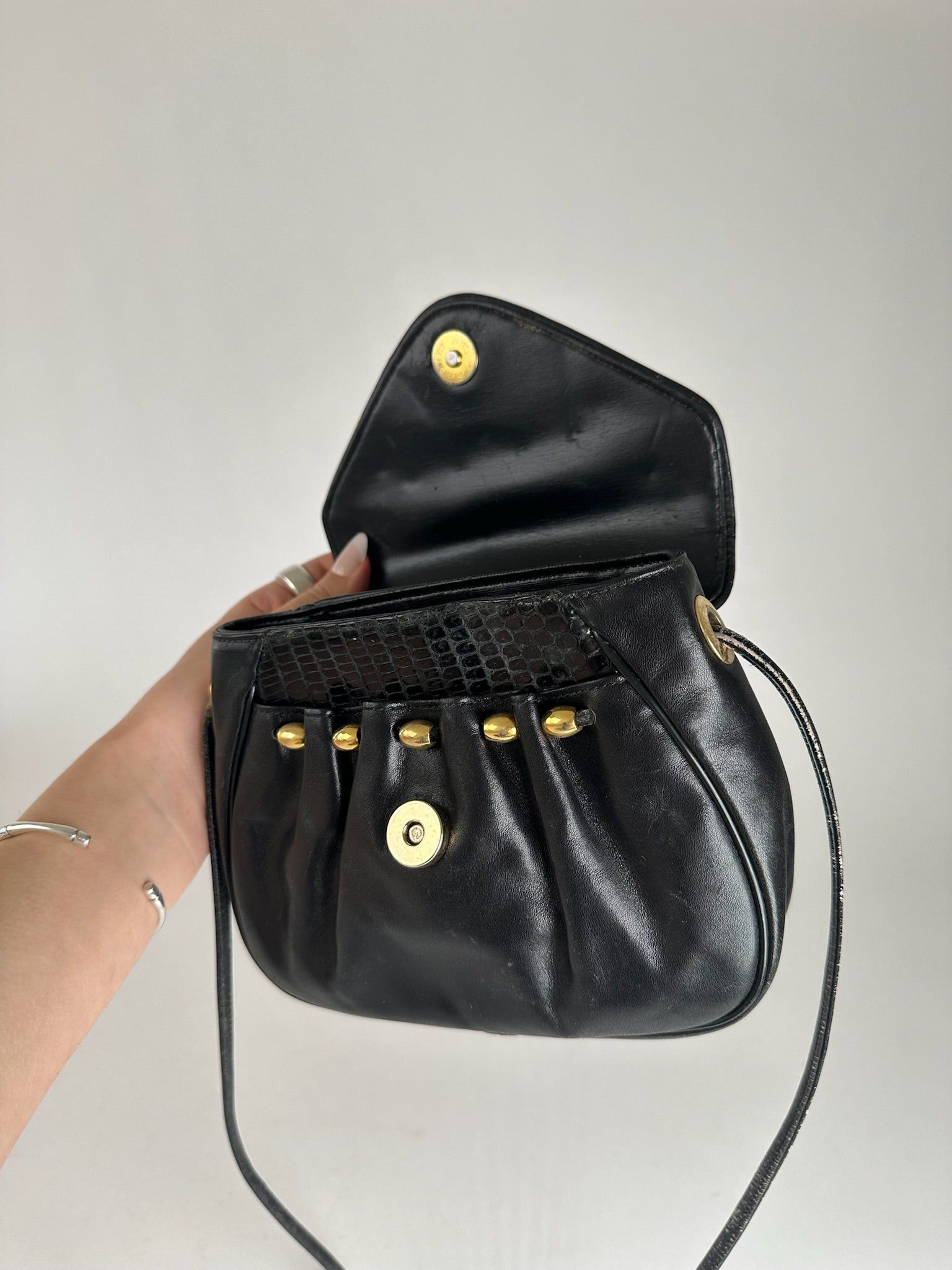 Givenchy Vintage 4G leather bag black Size ONE SIZE - 8 Thumbnail