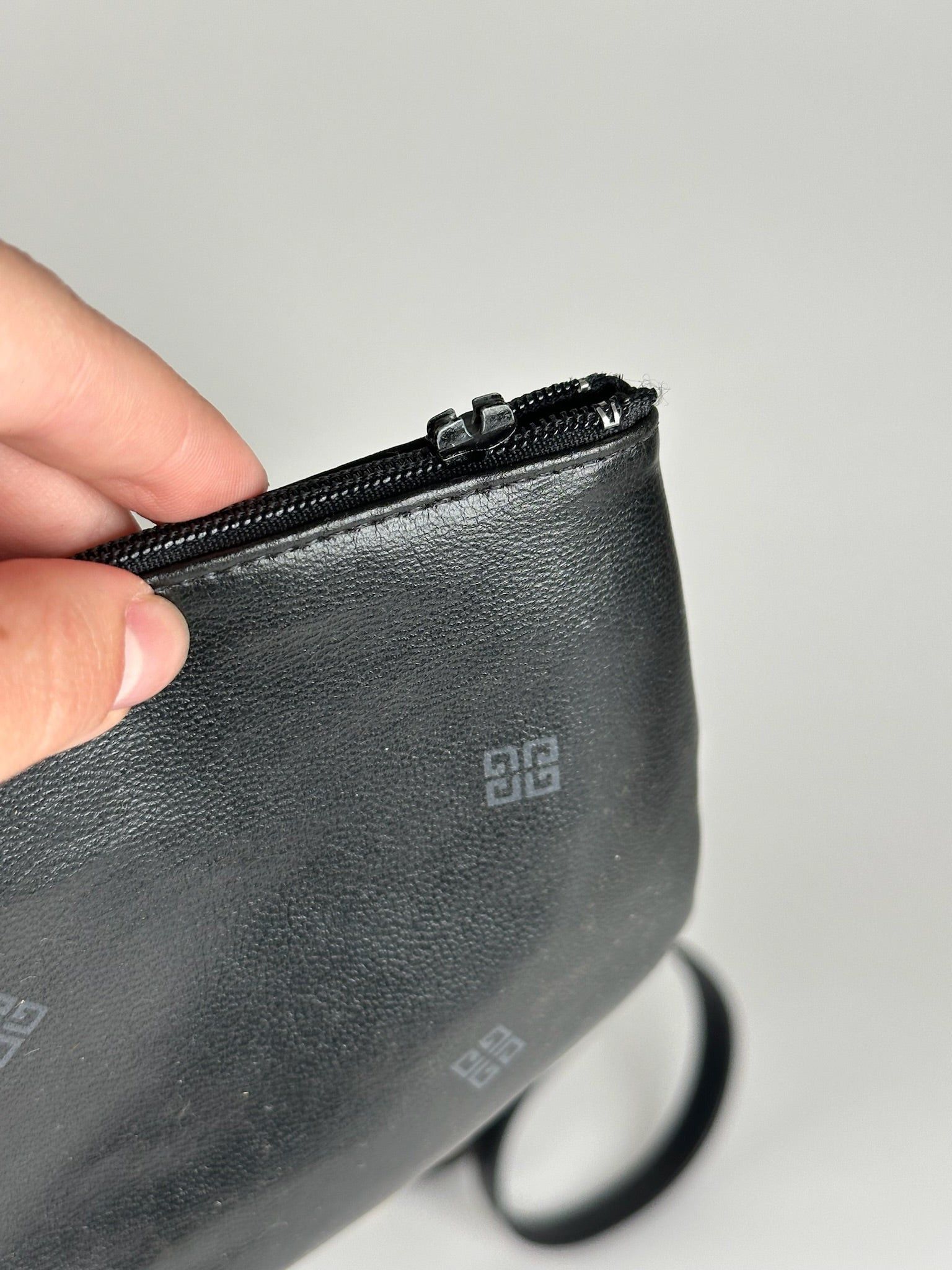 Givenchy Vintage Leather bag black grey Size ONE SIZE - 4 Thumbnail