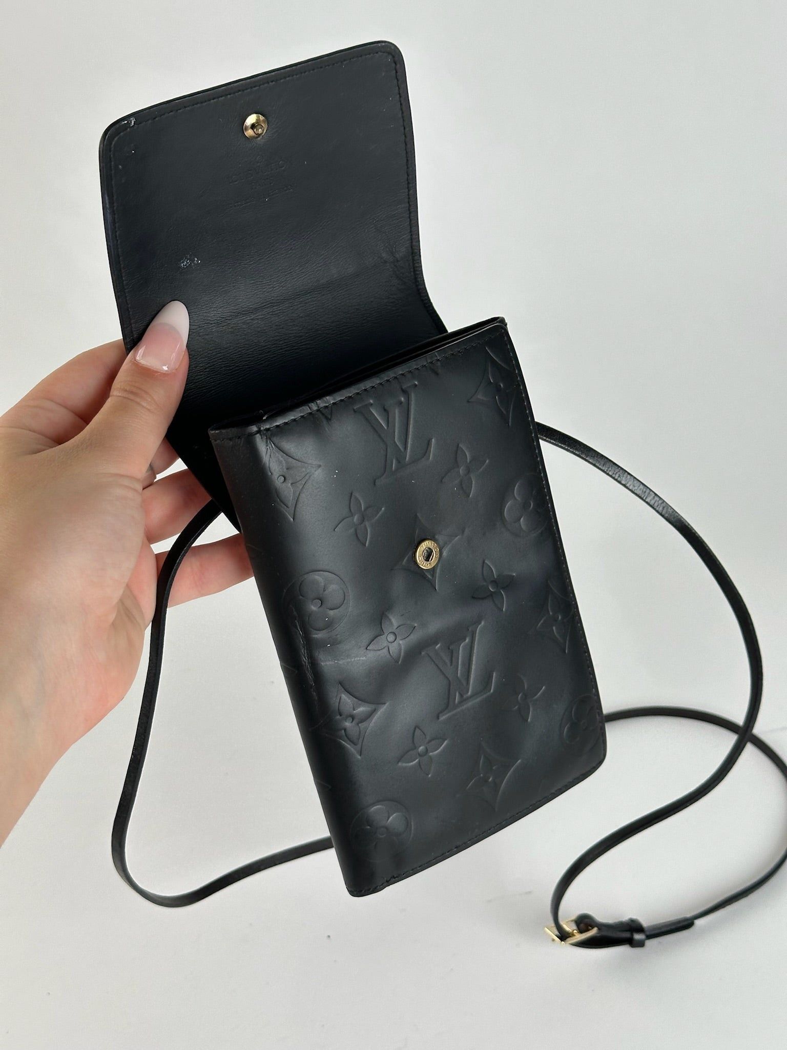 Louis Vuitton Vintage Vernis Leather Bag black Size ONE SIZE - 10 Thumbnail