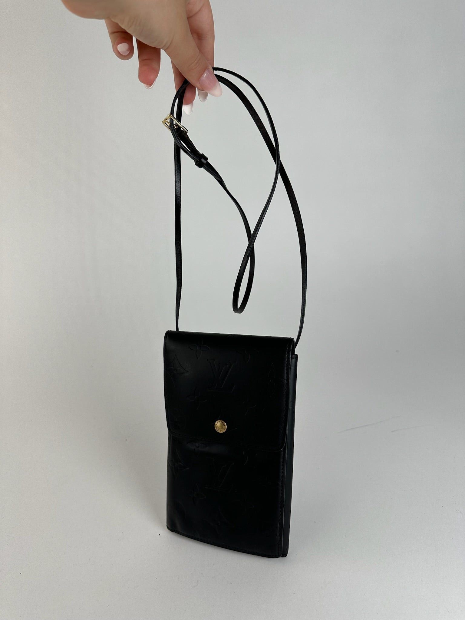 Louis Vuitton Vintage Vernis Leather Bag black Size ONE SIZE - 12 Thumbnail