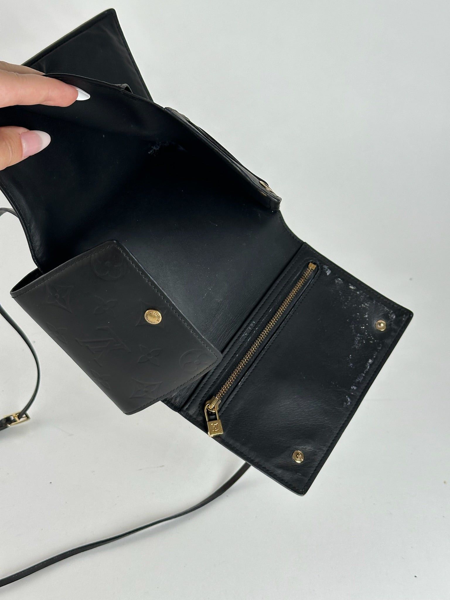 Louis Vuitton Vintage Vernis Leather Bag black Size ONE SIZE - 8 Thumbnail