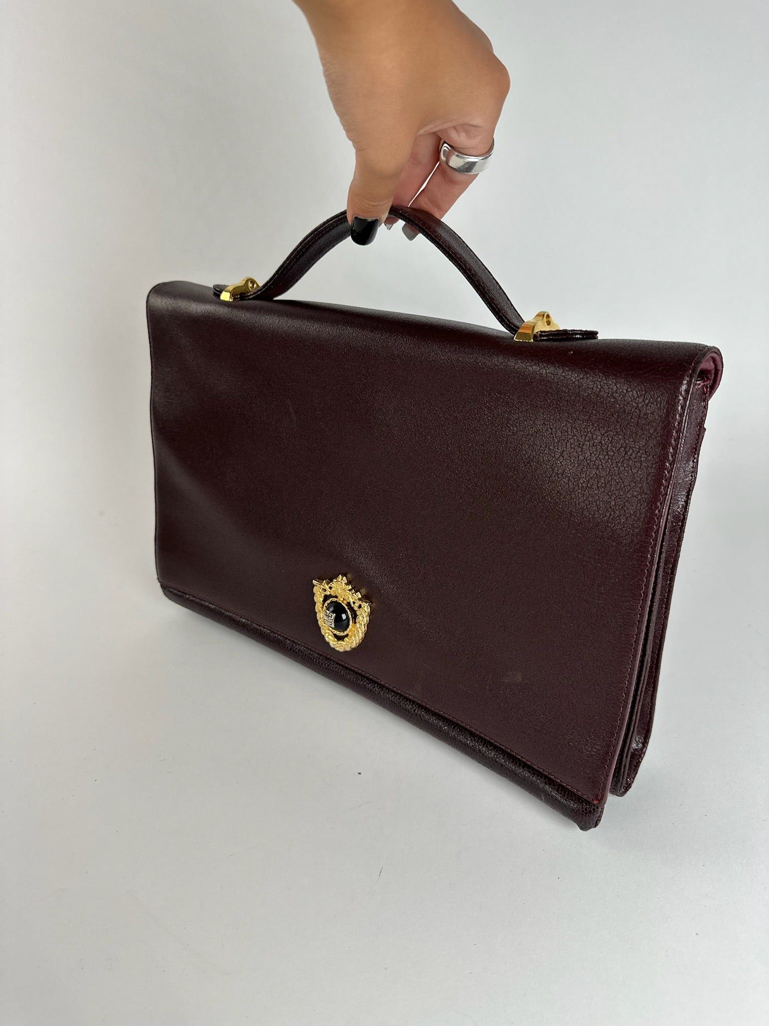 Givenchy Vintage Leather bag brown Size ONE SIZE - 7 Thumbnail