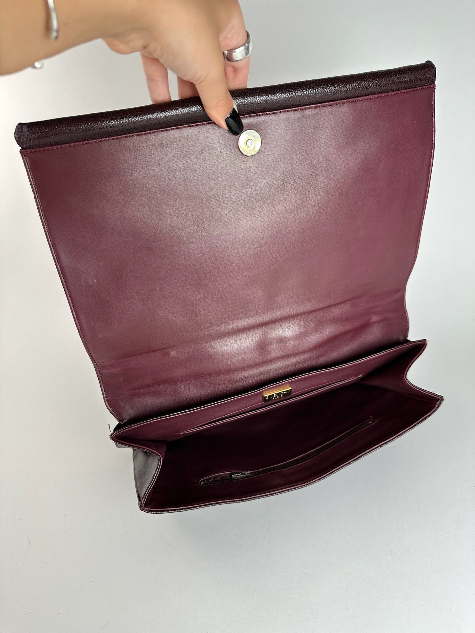 Givenchy Vintage Leather bag brown Size ONE SIZE - 8 Thumbnail