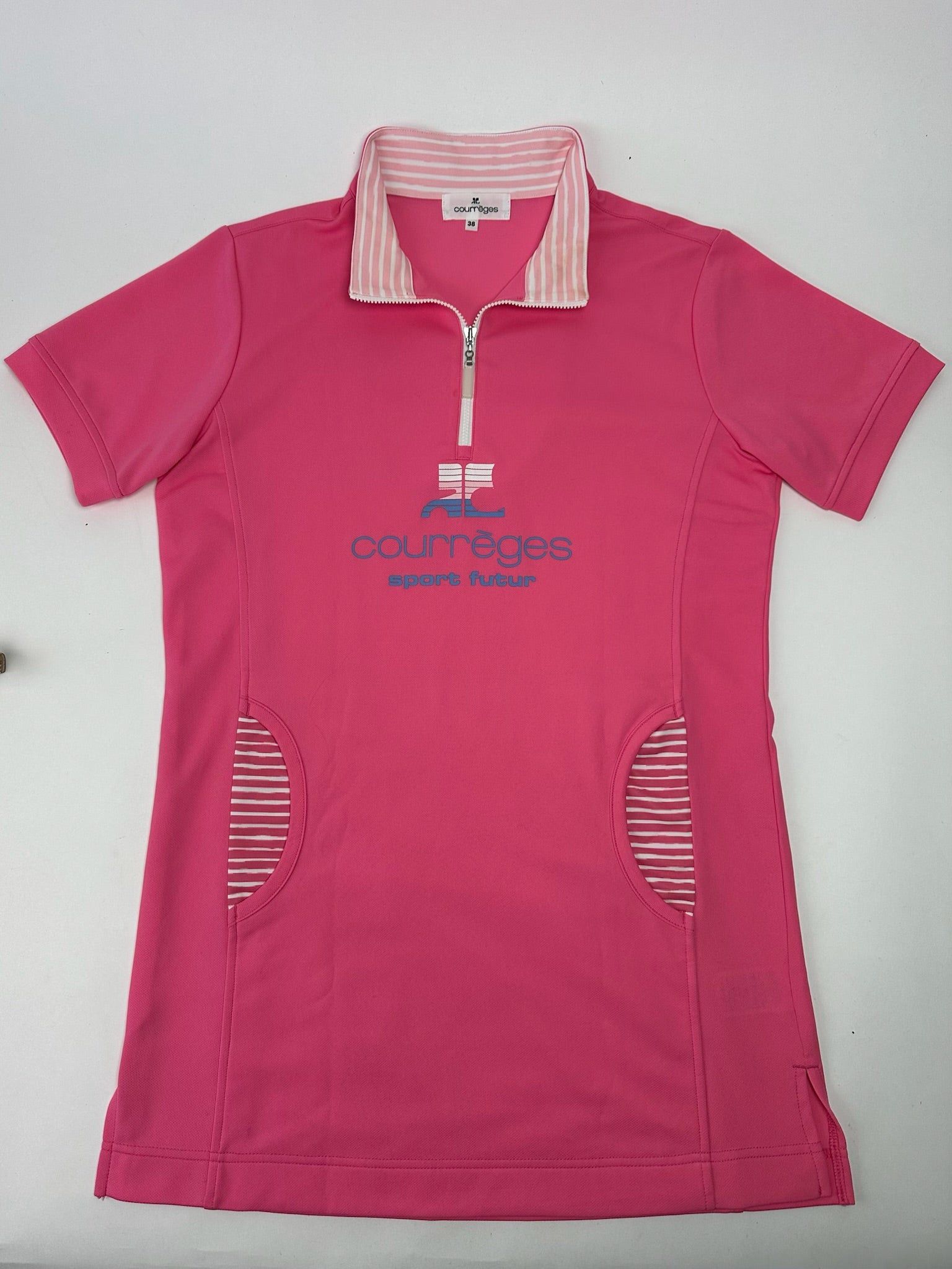 Courreges Vintage Dress Pink Size M / US 6-8 / IT 42-44 - 15 Thumbnail