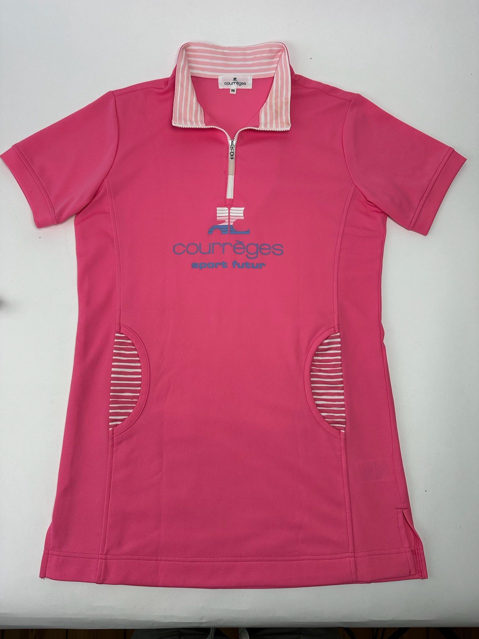 Courreges Vintage Dress Pink Size M / US 6-8 / IT 42-44 - 5 Thumbnail
