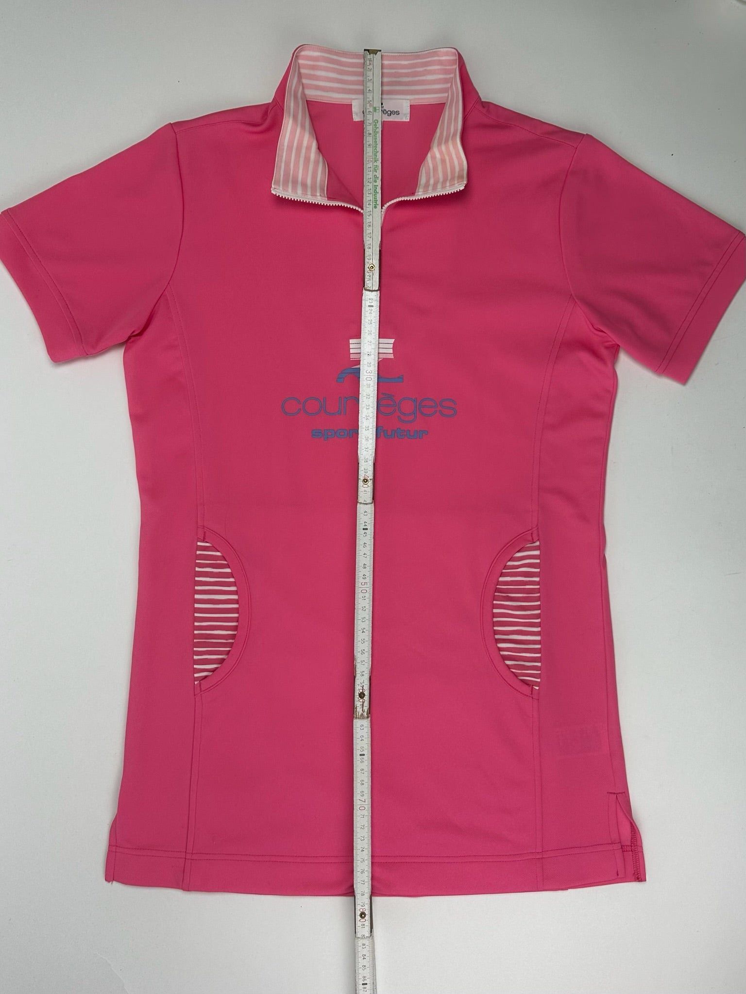 Courreges Vintage Dress Pink Size M / US 6-8 / IT 42-44 - 14 Thumbnail