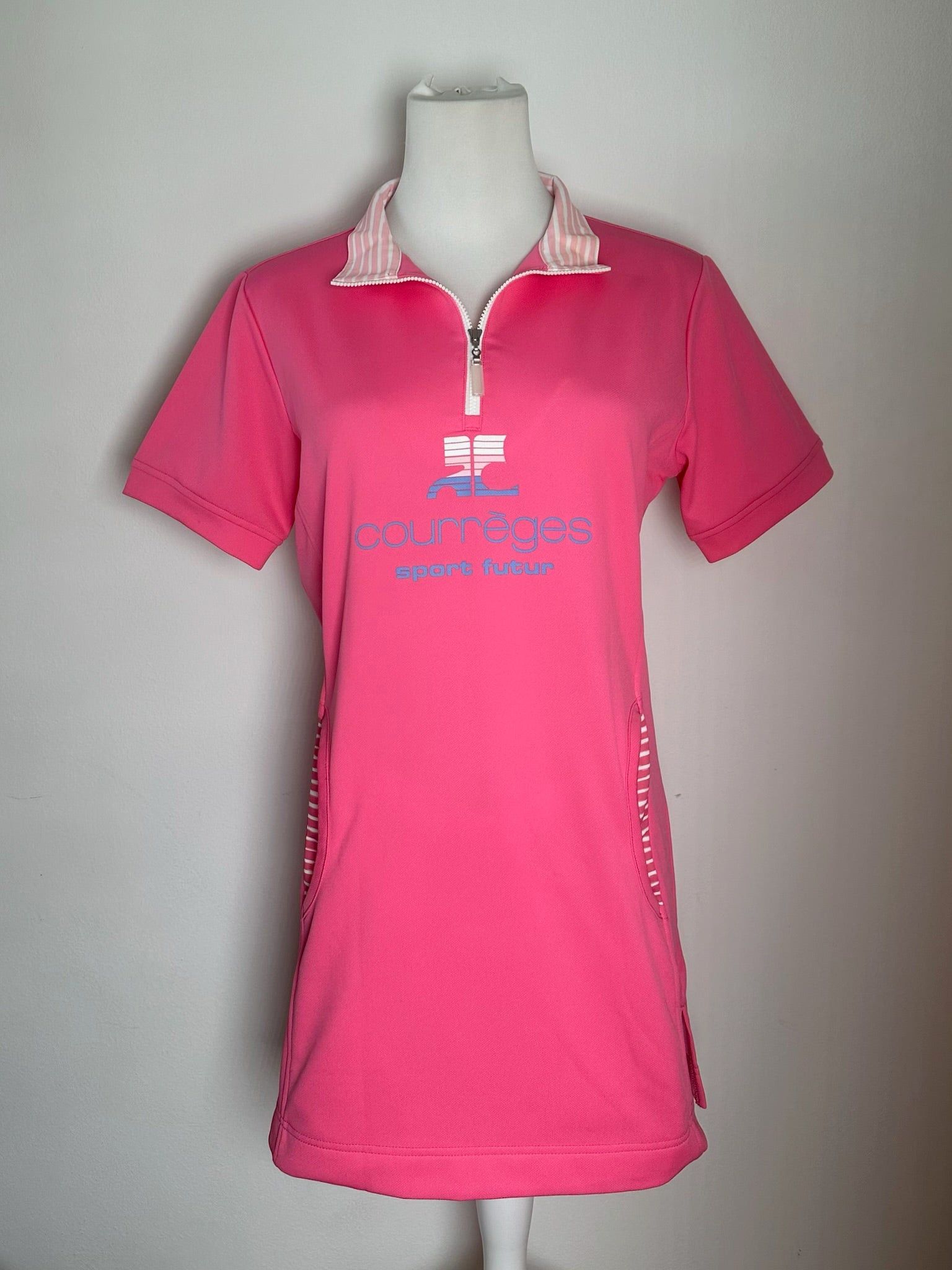 Courreges Vintage Dress Pink Size M / US 6-8 / IT 42-44 - 8 Thumbnail