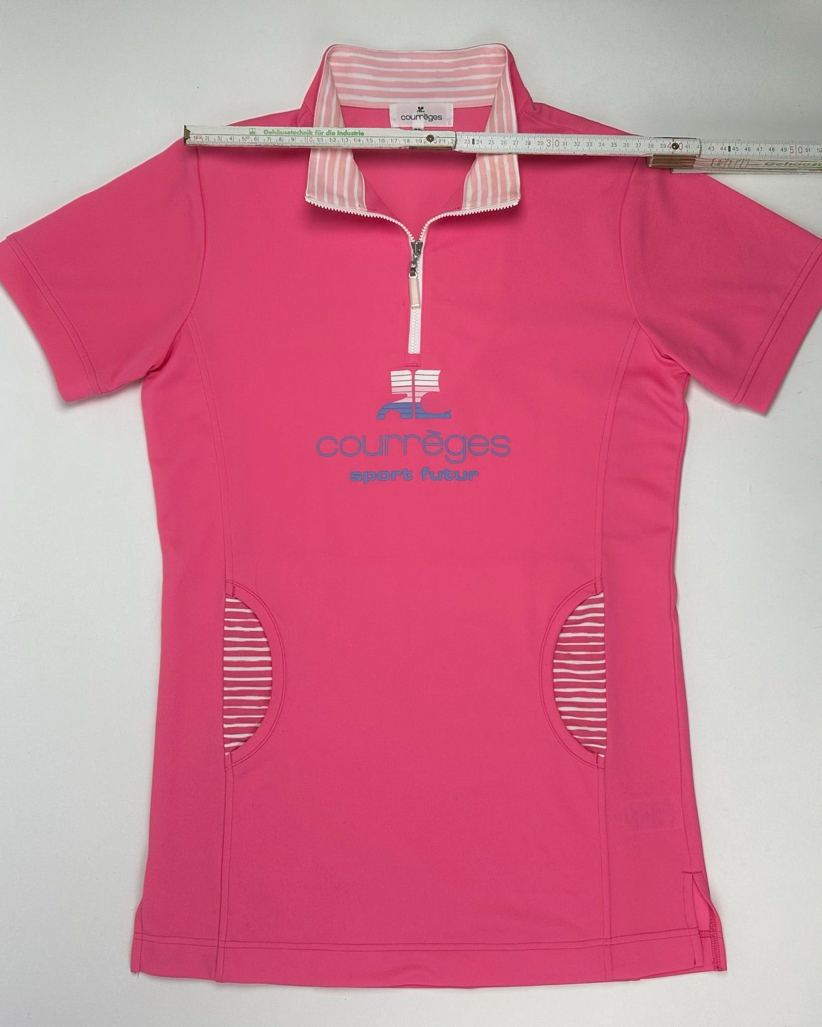 Courreges Vintage Dress Pink Size M / US 6-8 / IT 42-44 - 13 Thumbnail