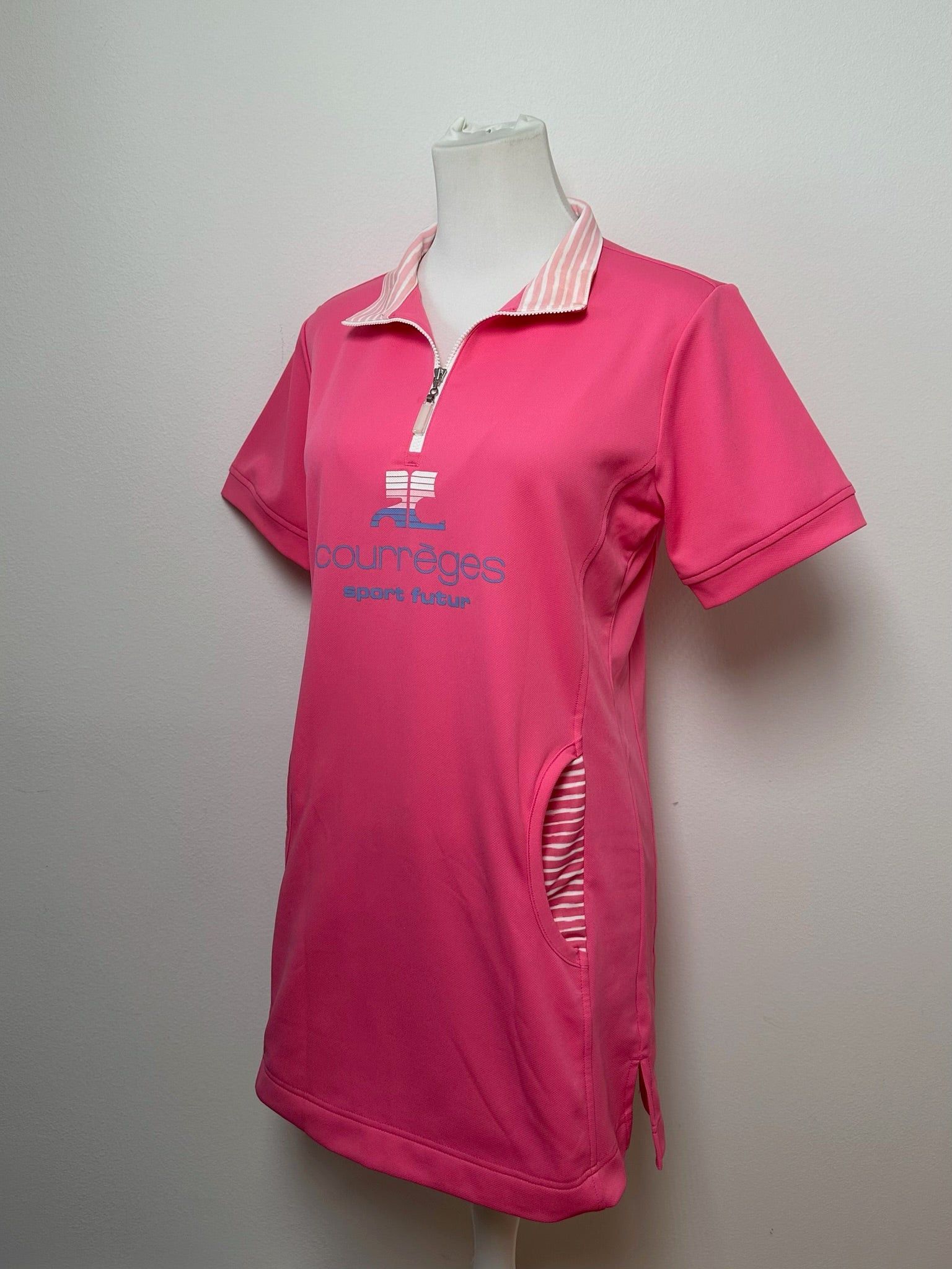Courreges Vintage Dress Pink Size M / US 6-8 / IT 42-44 - 4 Thumbnail