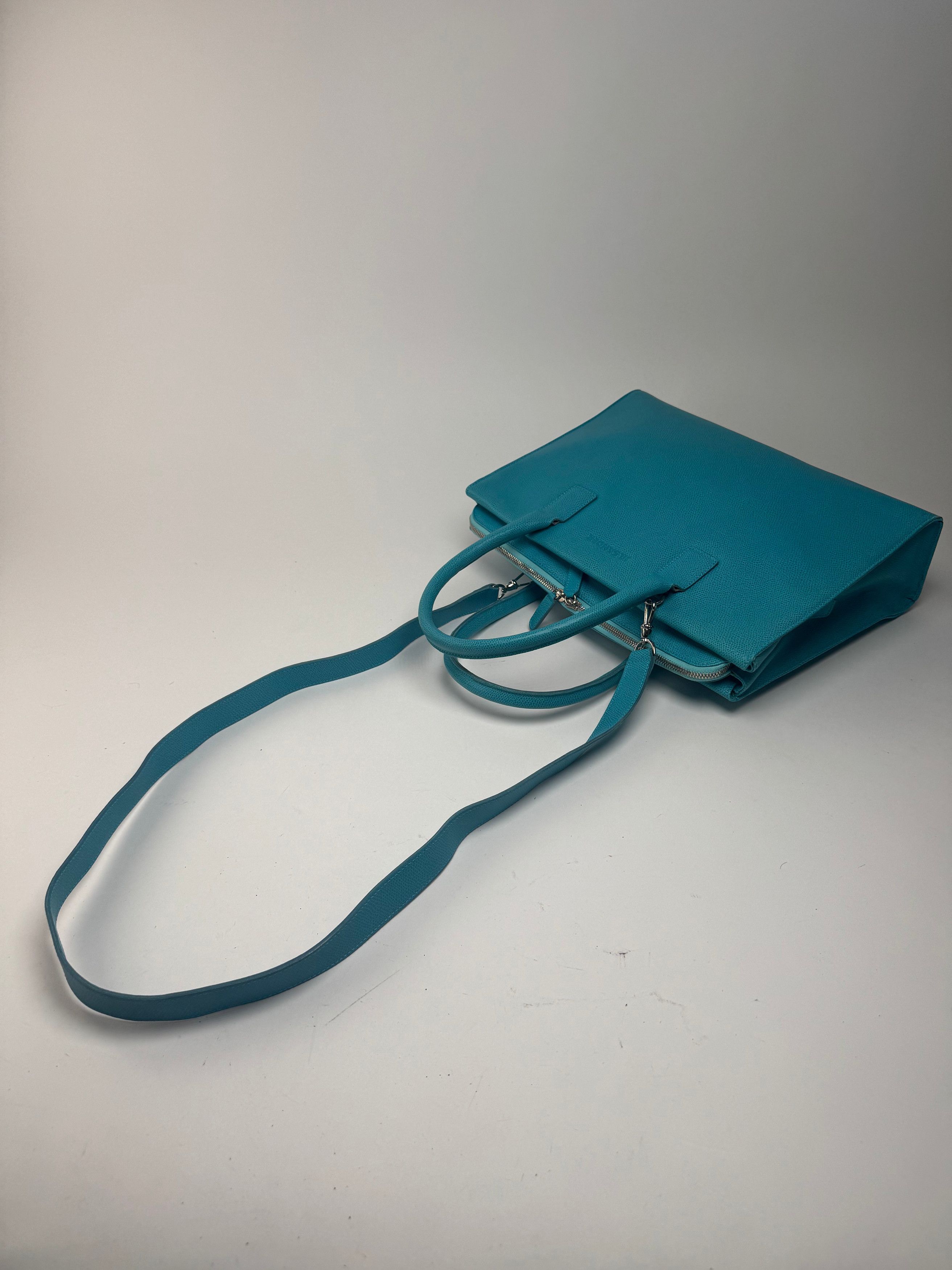 Jil Sander Vintage 2way Leather Bag turquise Size ONE SIZE - 11 Thumbnail