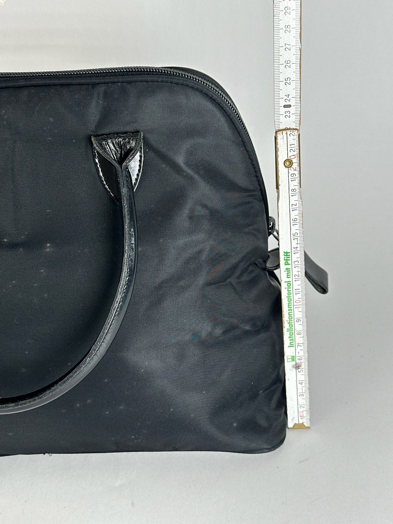 Yohji Yamamoto Vintage Canvas bag black Size ONE SIZE - 6 Thumbnail