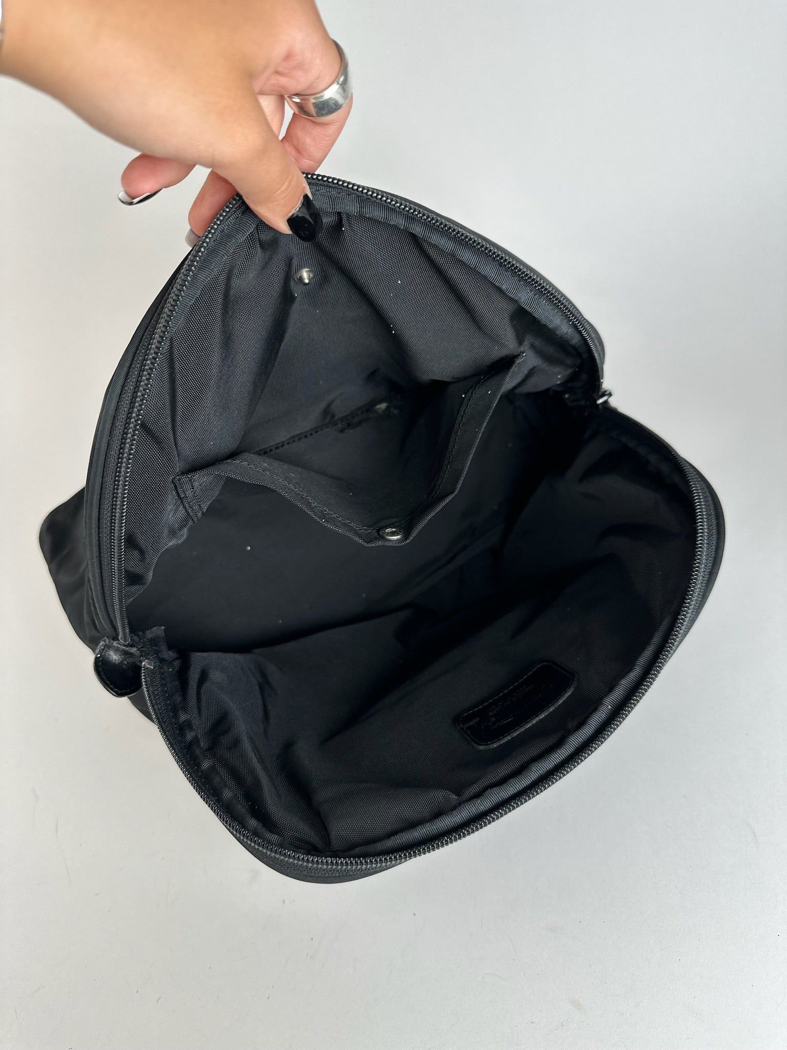 Yohji Yamamoto Vintage Canvas bag black Size ONE SIZE - 8 Thumbnail