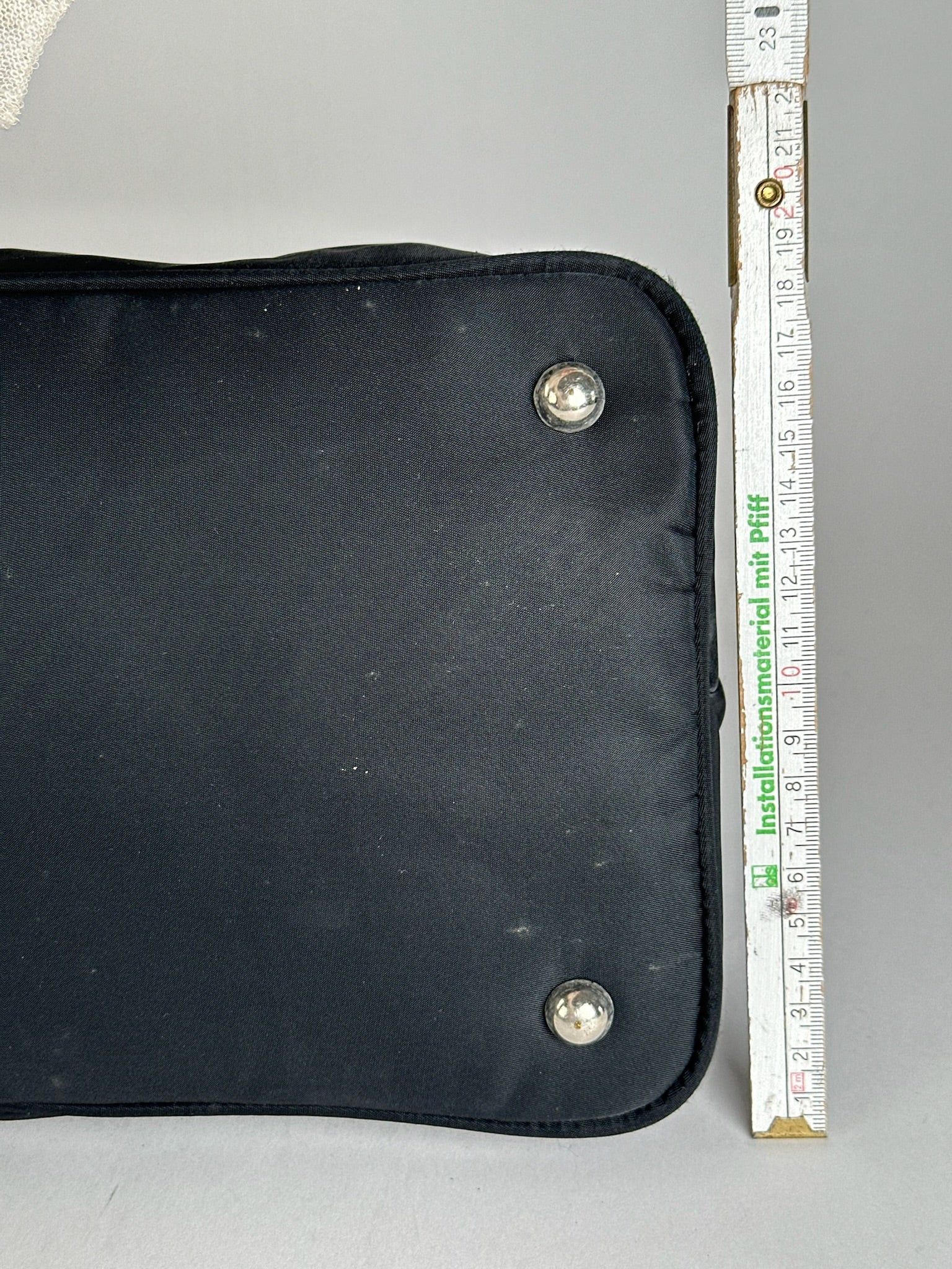 Yohji Yamamoto Vintage Canvas bag black Size ONE SIZE - 9 Thumbnail