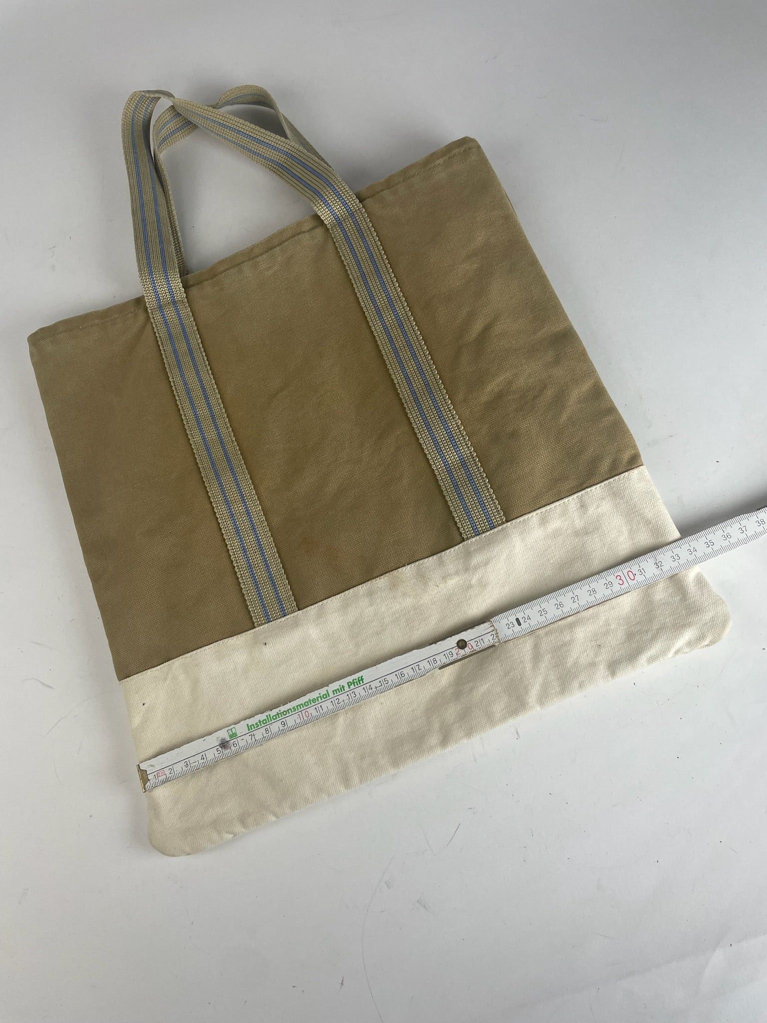 Marni Vintage Canvas Shopper Bag beige Size ONE SIZE - 12 Thumbnail