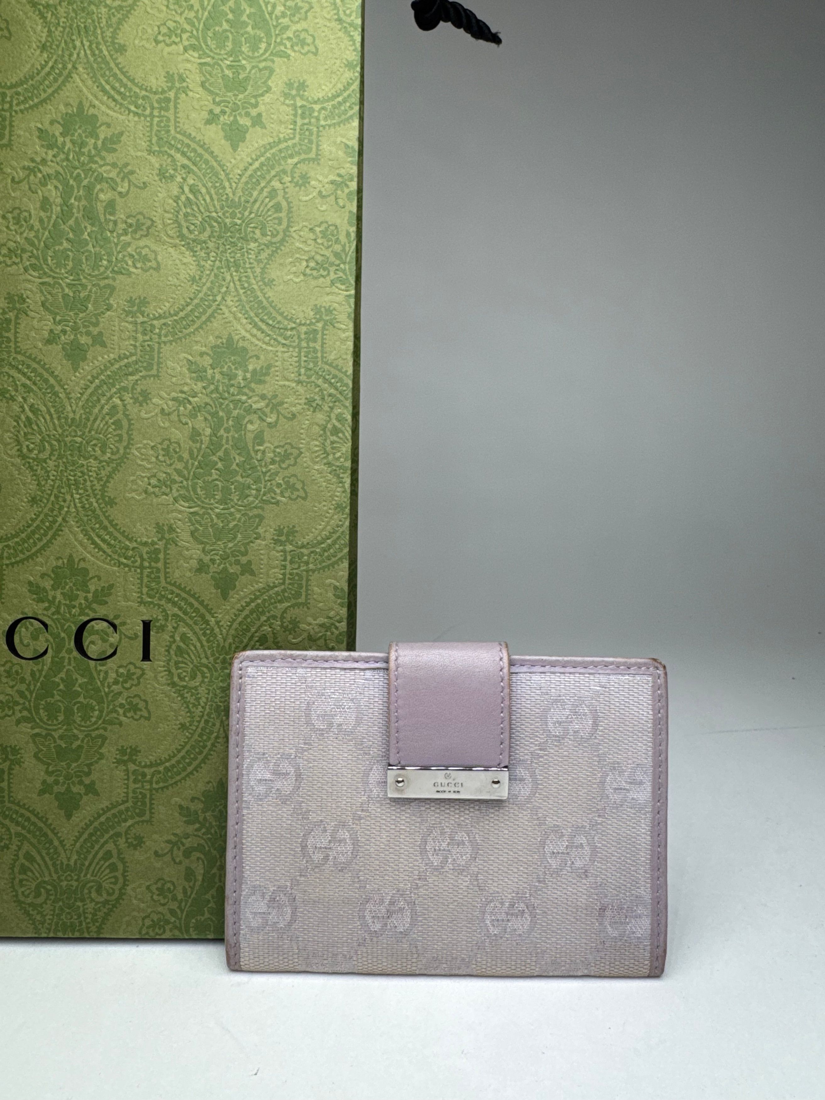 Gucci Vintage Monogram Card Holder Purple Size ONE SIZE - 6 Thumbnail