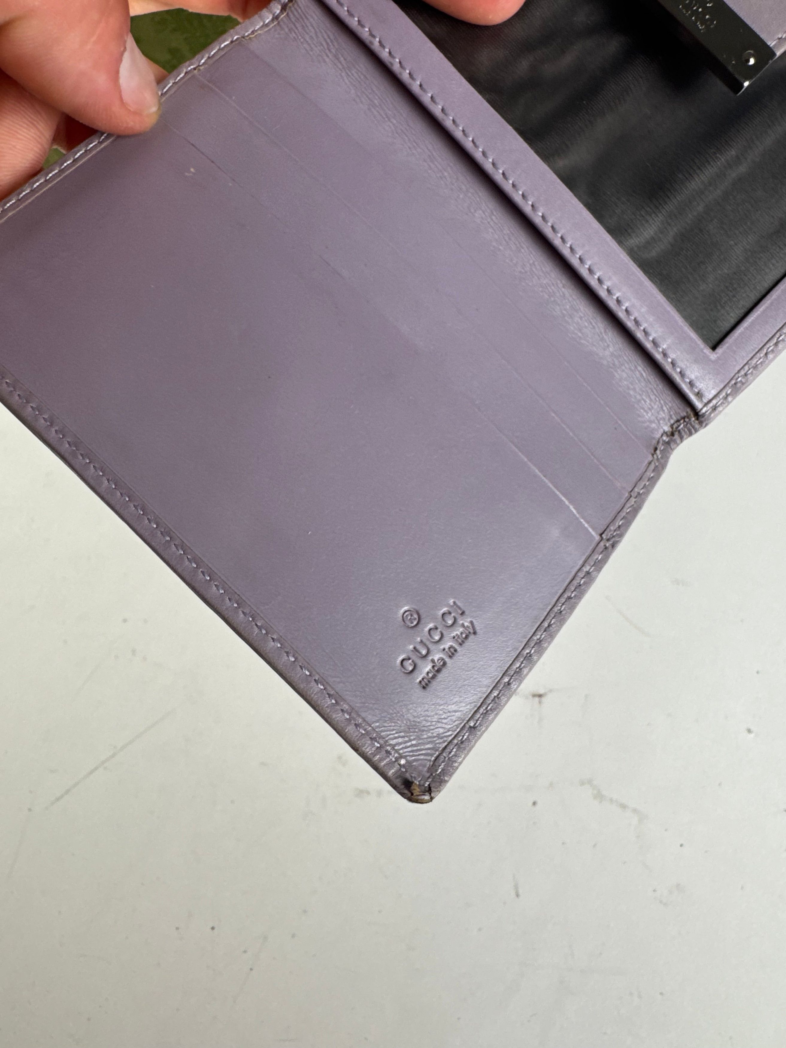 Gucci Vintage Monogram Card Holder Purple Size ONE SIZE - 7 Thumbnail