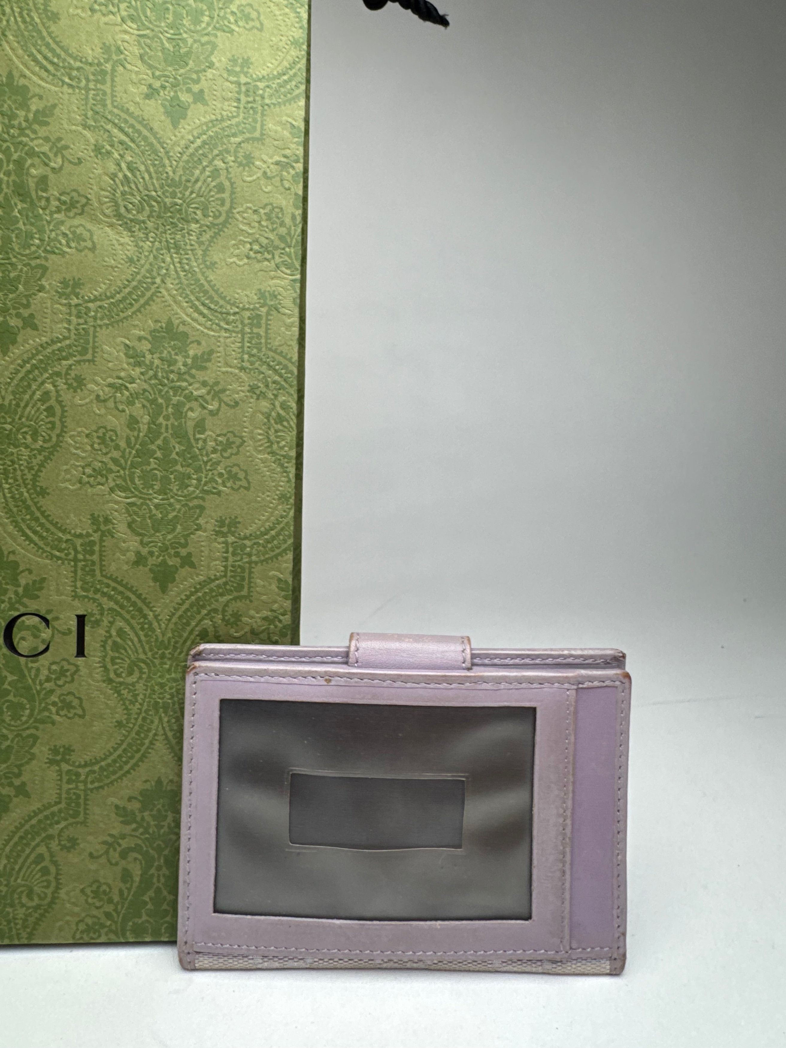 Gucci Vintage Monogram Card Holder Purple Size ONE SIZE - 13 Thumbnail