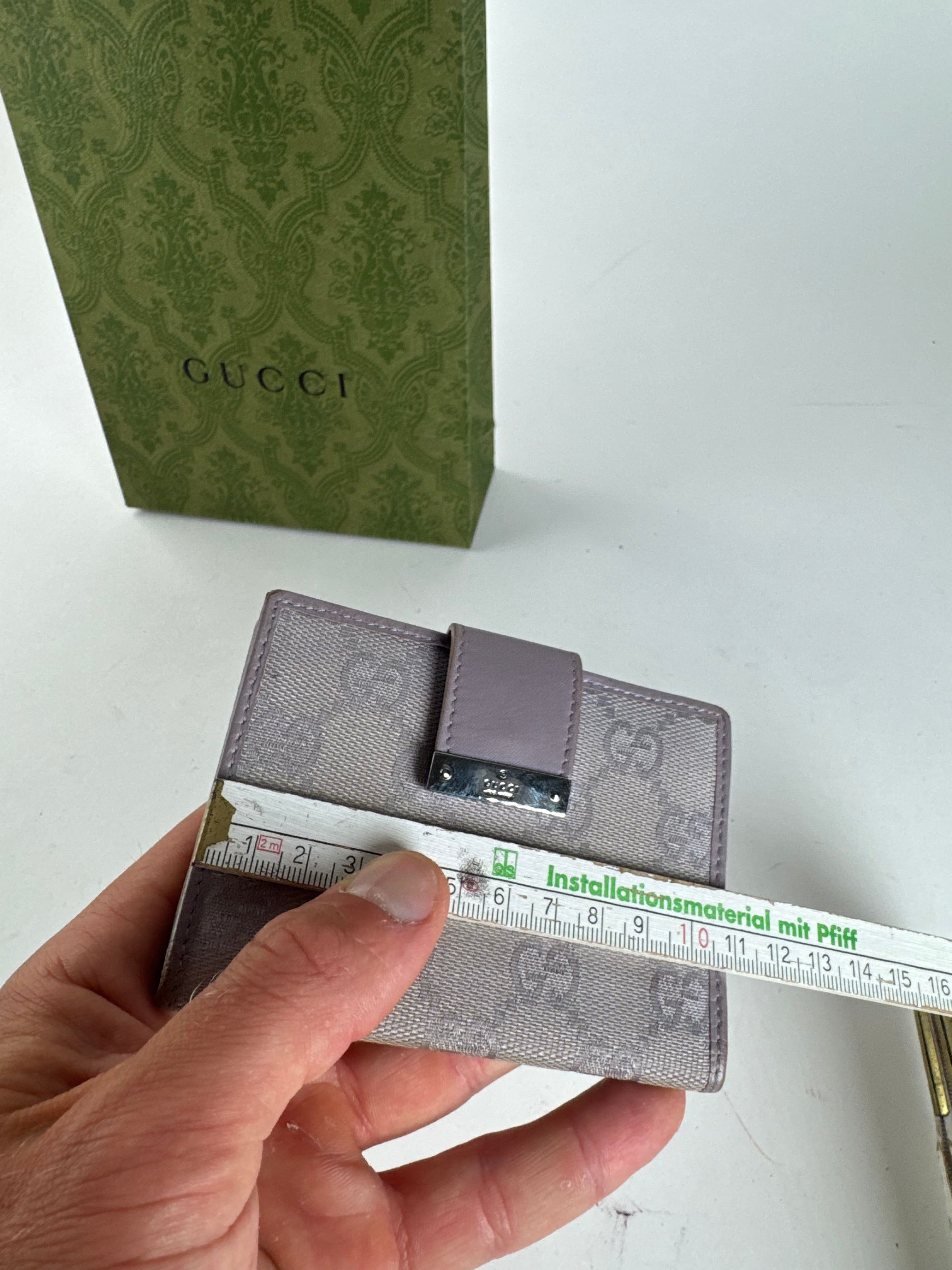 Gucci Vintage Monogram Card Holder Purple Size ONE SIZE - 10 Thumbnail