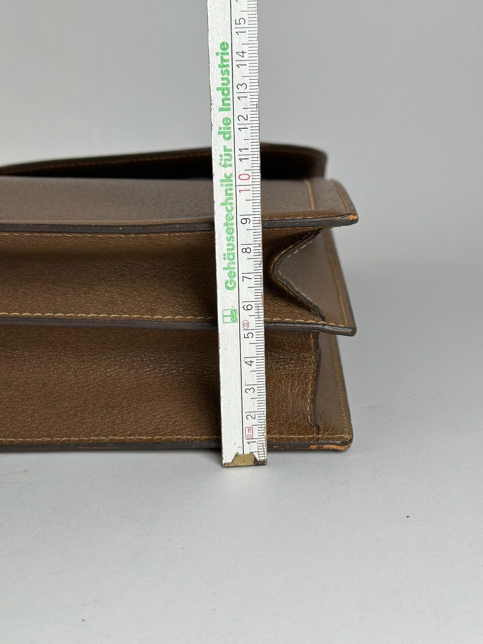 Gucci Vintage Leather briefcase brown Size ONE SIZE - 7 Thumbnail