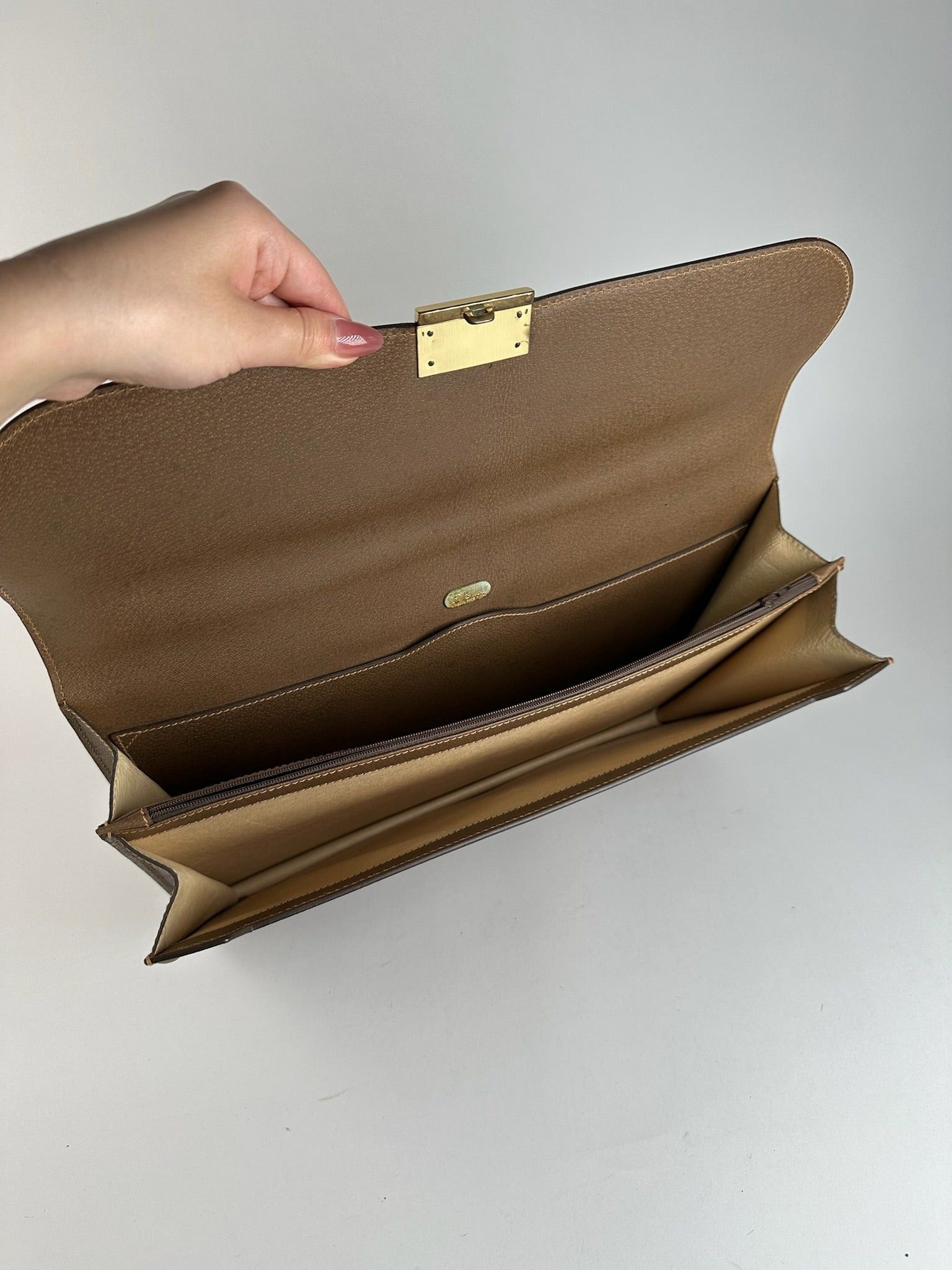 Gucci Vintage Leather briefcase brown Size ONE SIZE - 5 Thumbnail