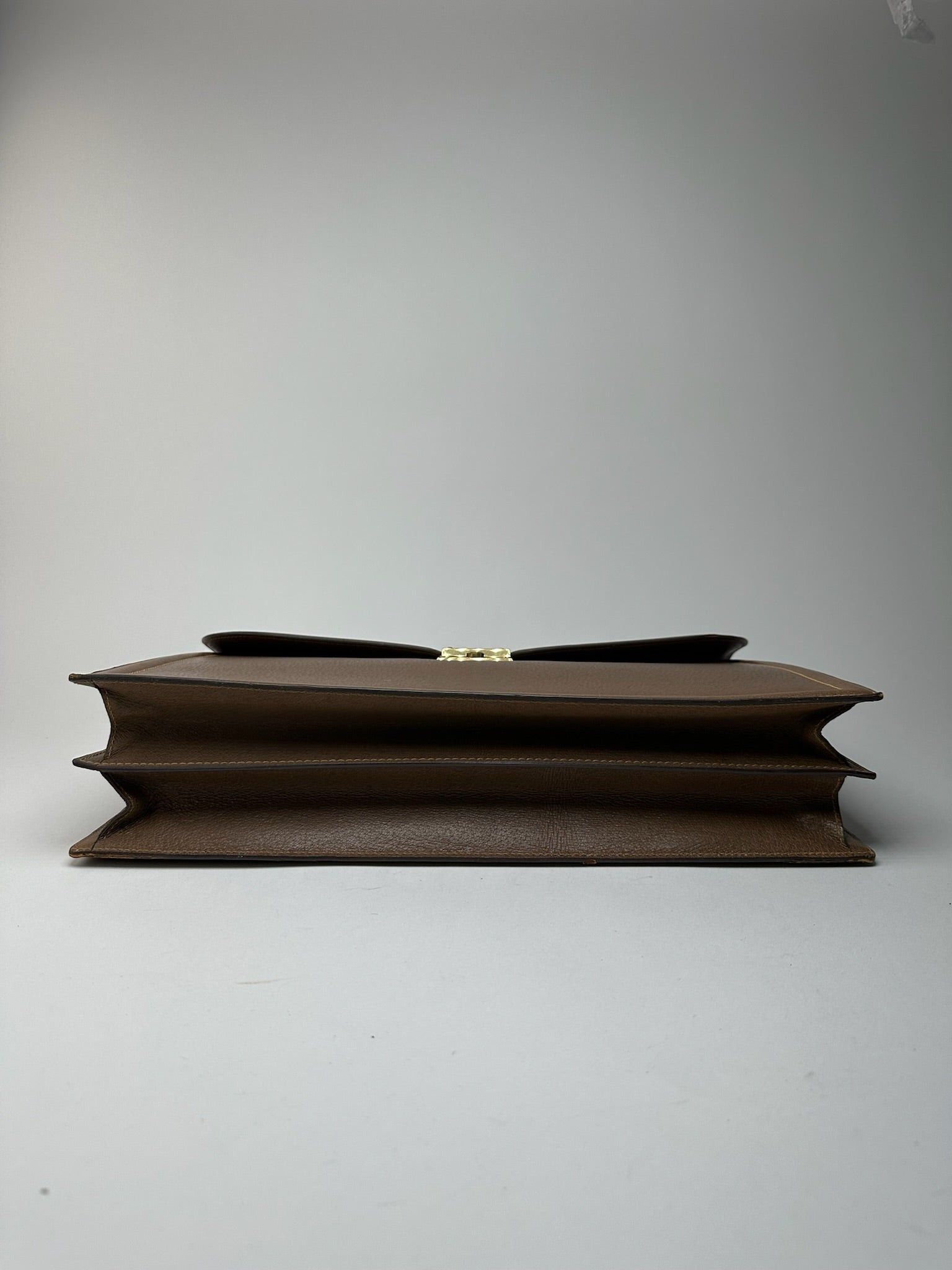 Gucci Vintage Leather briefcase brown Size ONE SIZE - 8 Thumbnail