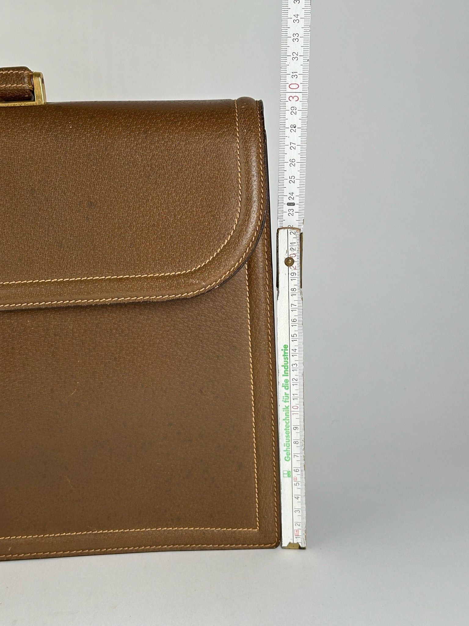 Gucci Vintage Leather briefcase brown Size ONE SIZE - 9 Thumbnail