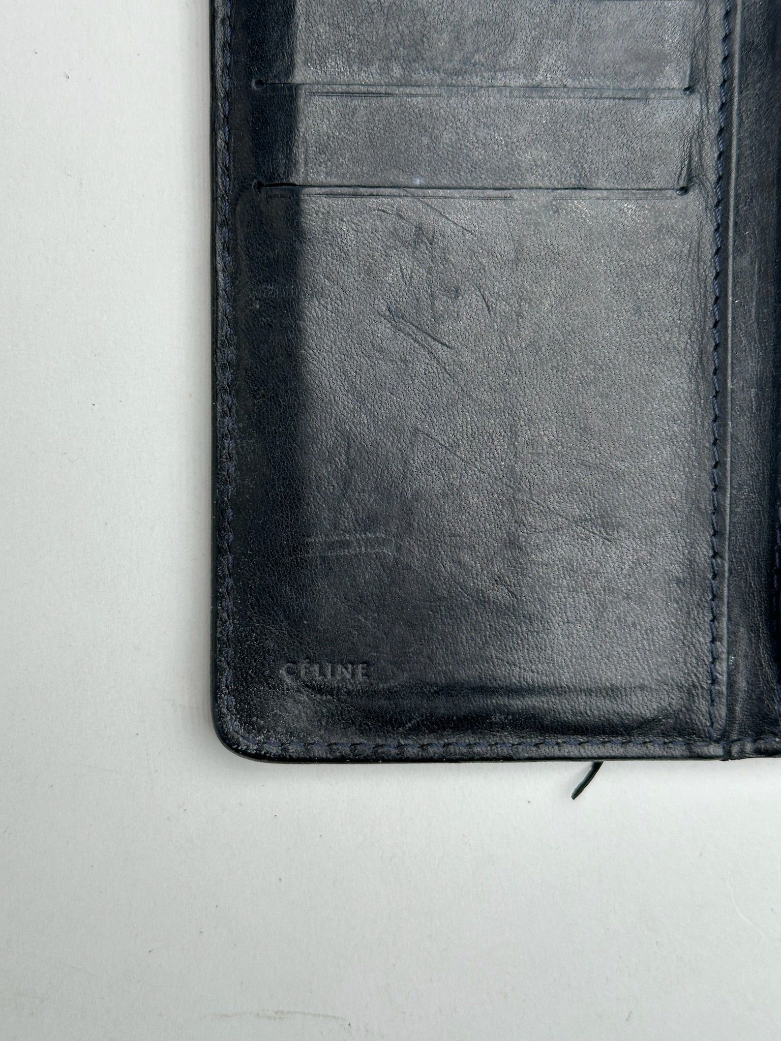 Celine Vintage Paris Canvas Leather Monogram Wallet Size ONE SIZE - 3 Thumbnail