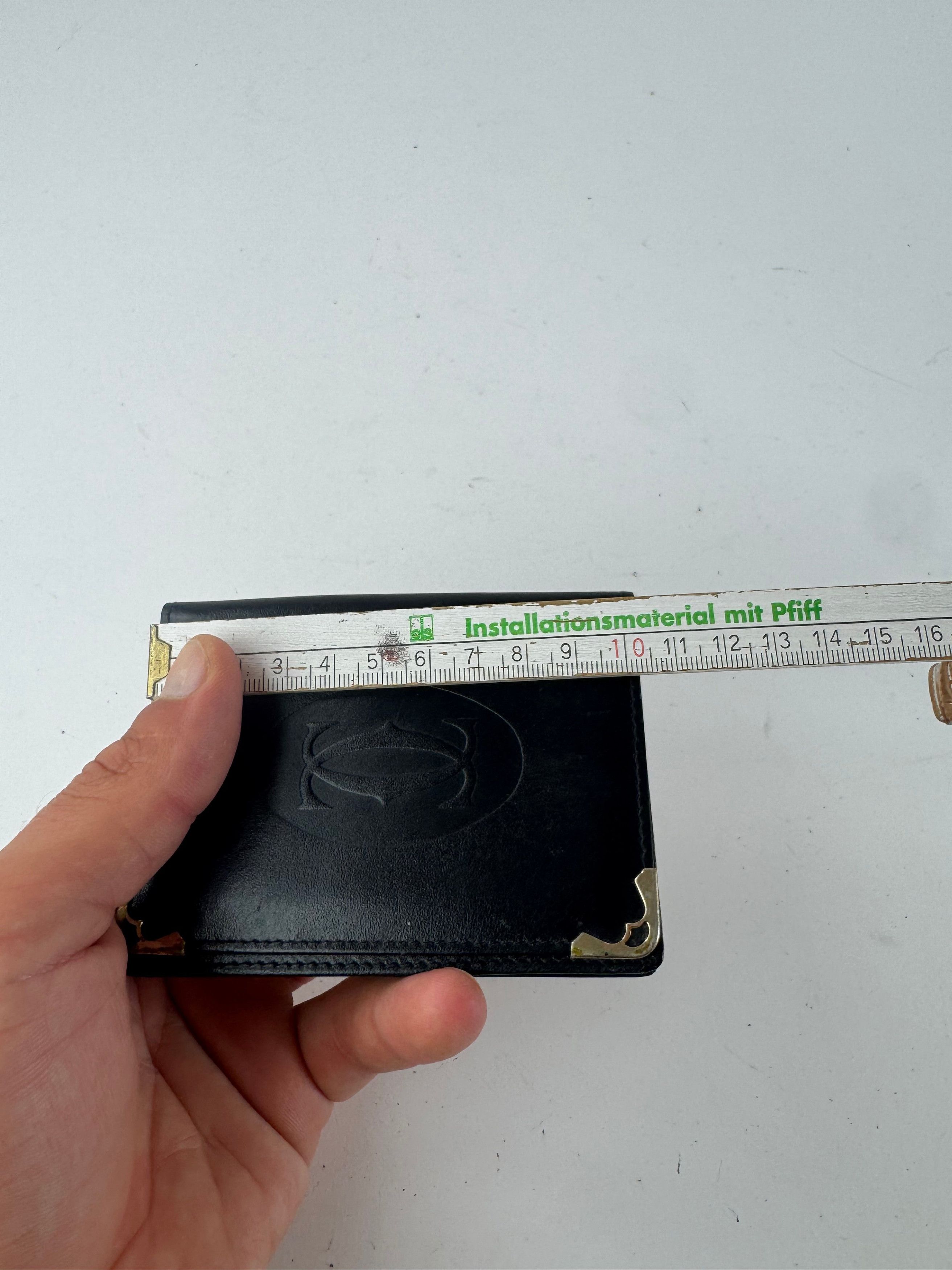 Cartier Vintage leather card holder black Size ONE SIZE - 8 Thumbnail