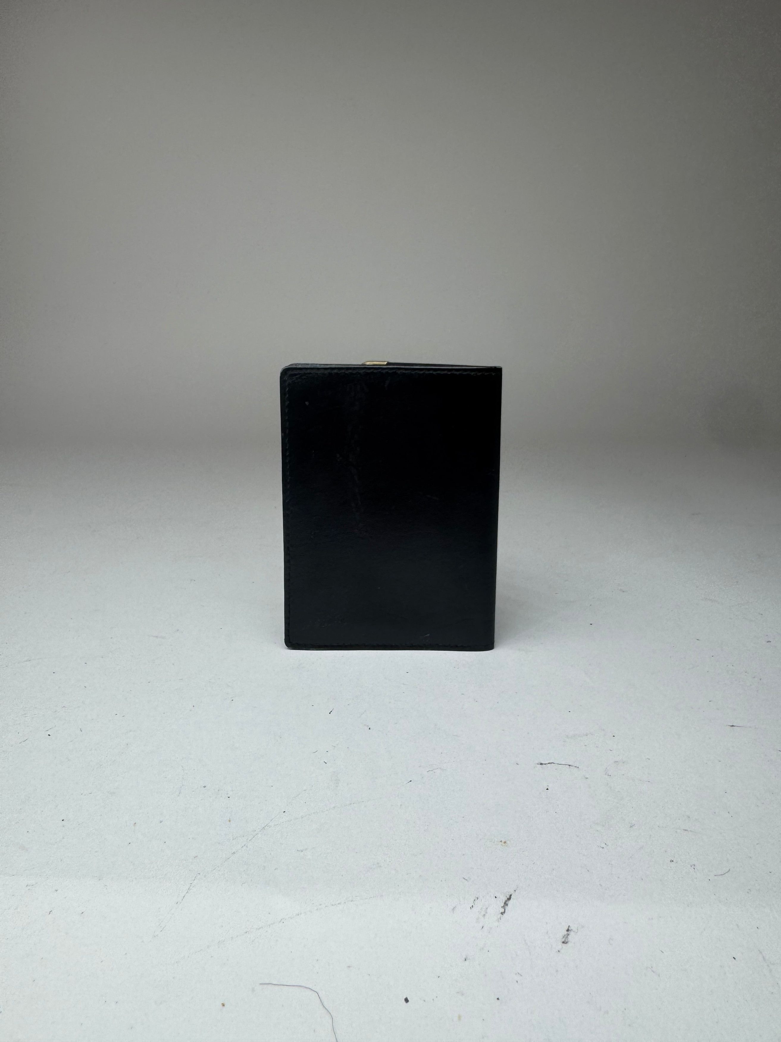 Cartier Vintage leather card holder black Size ONE SIZE - 3 Thumbnail