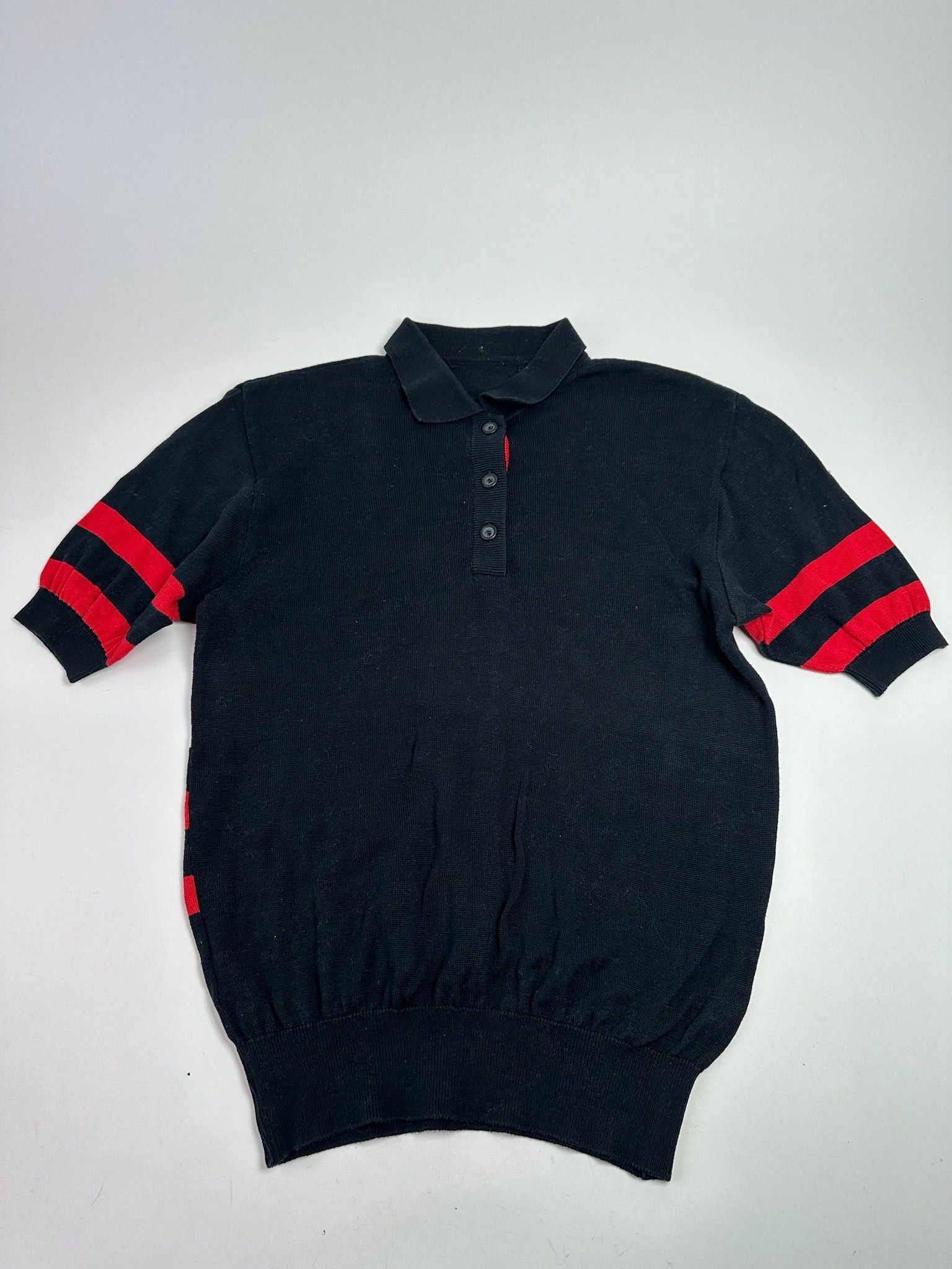 Dior Vintage polo shirt black red white Size M / US 6-8 / IT 42-44 - 2 Thumbnail