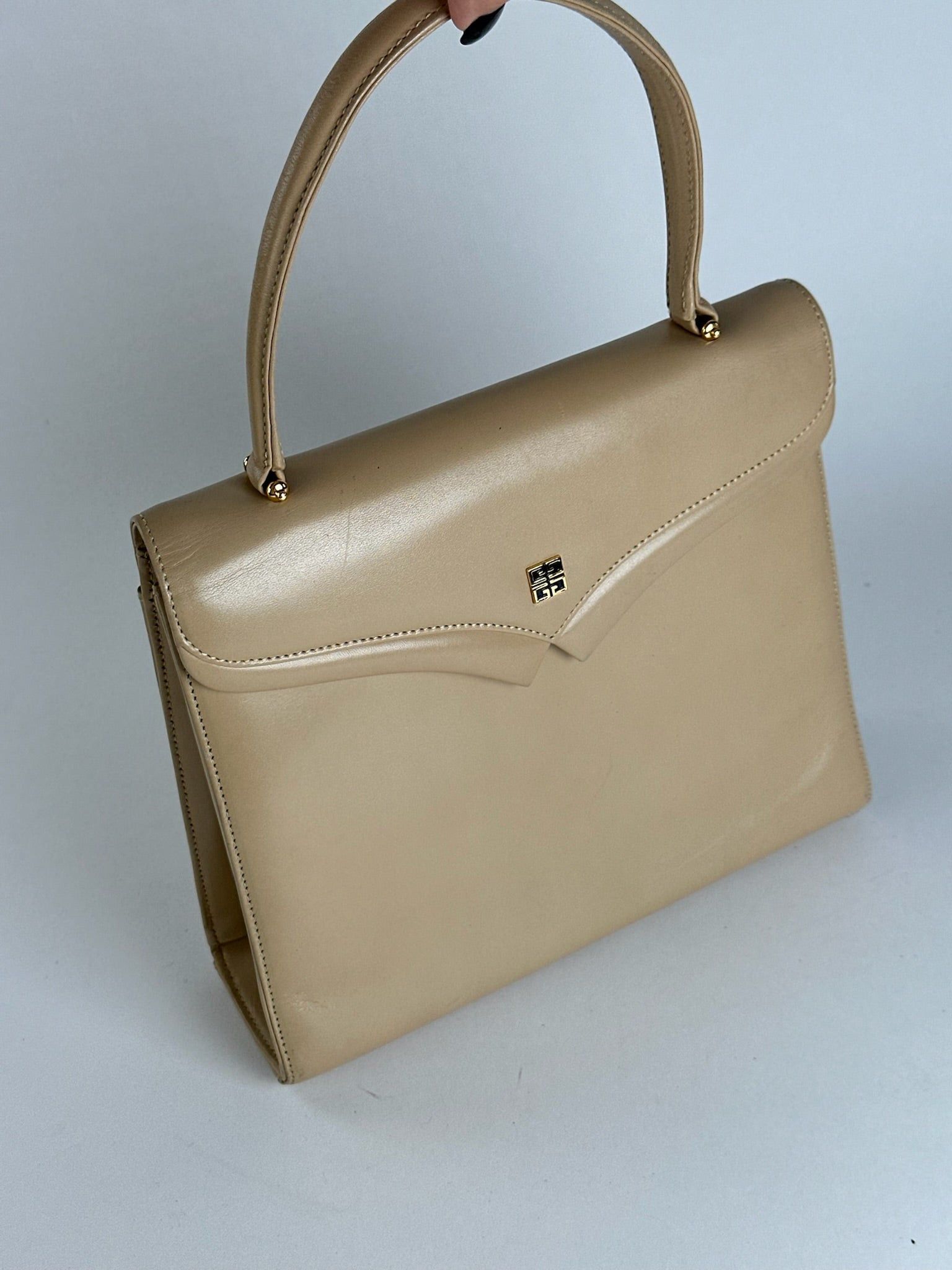 Givenchy Vintage Leather bag beige Size ONE SIZE - 8 Thumbnail