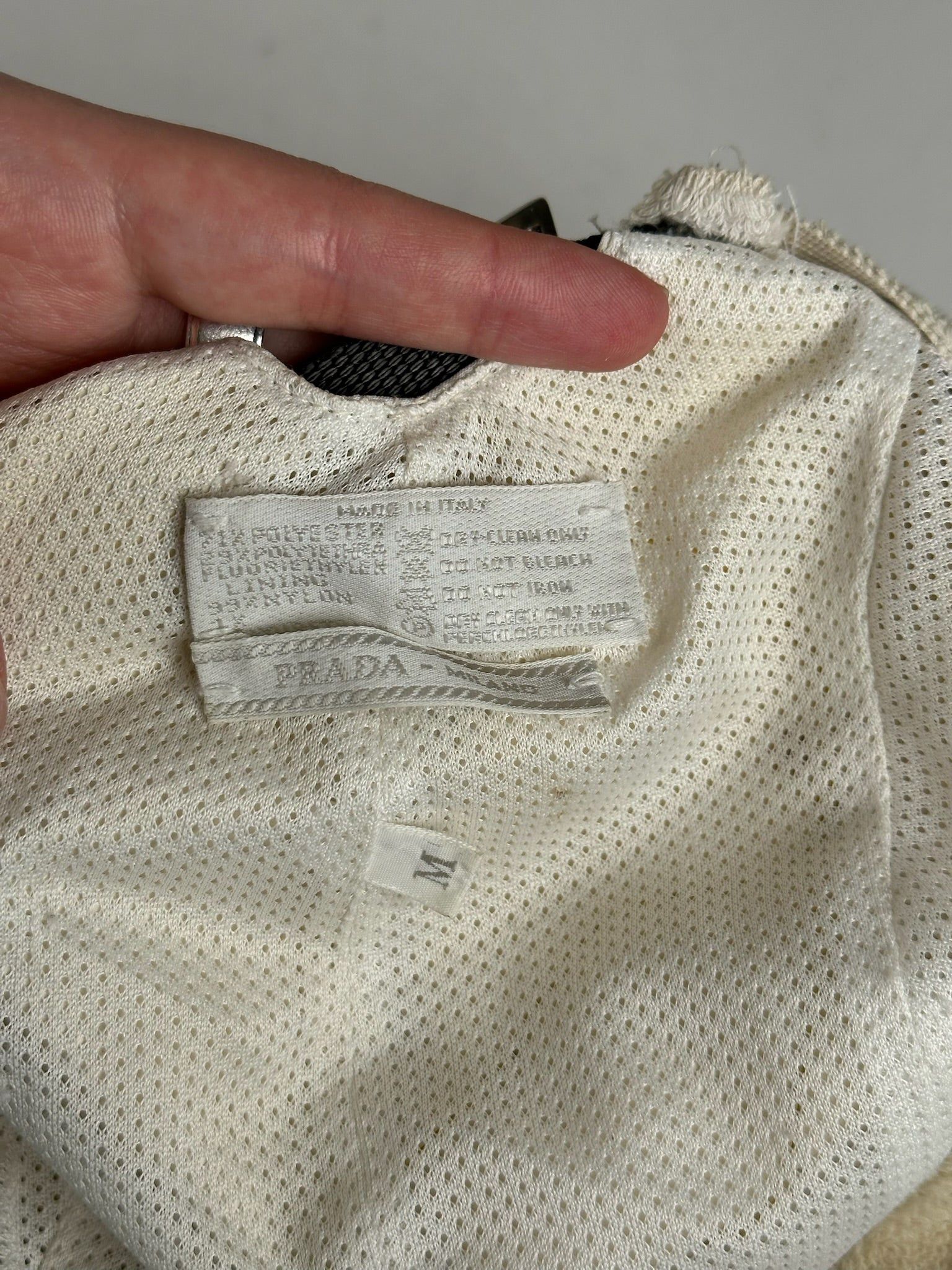 Prada Vintage Sport SnapBack White Size ONE SIZE - 6 Thumbnail